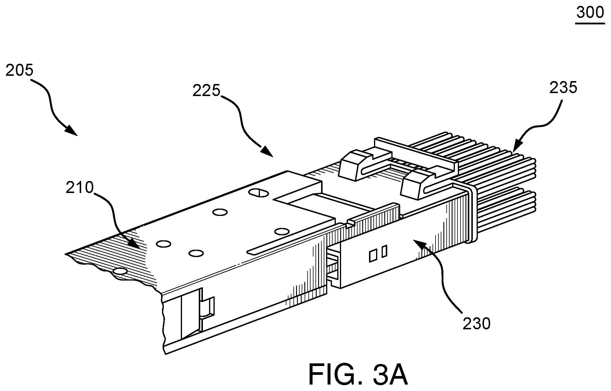 Patent US12142861 Figure 3 – Connecting multi-conductor cables with surface contacts