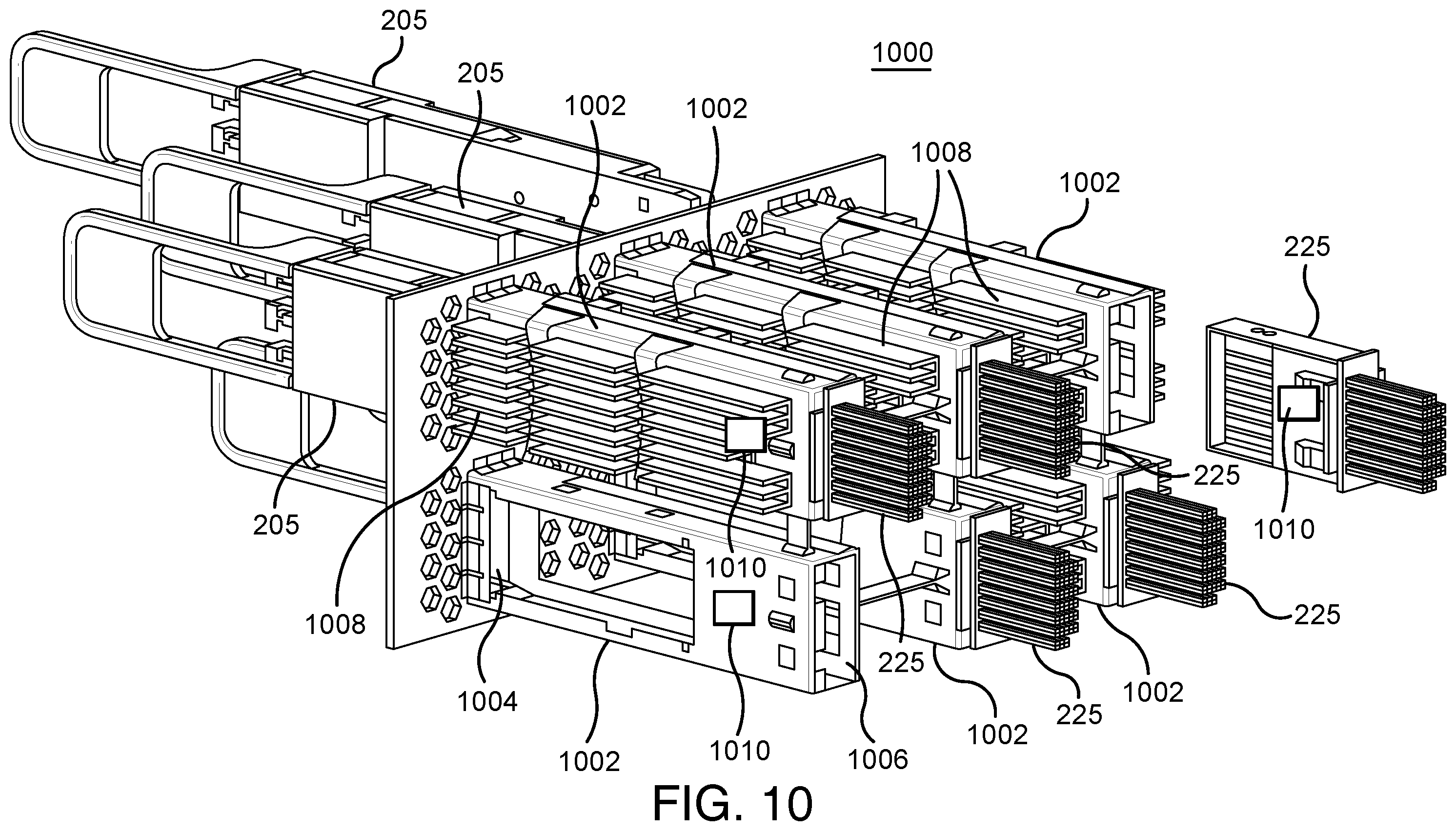 Patent US12142861 Figure 9 – Connecting multi-conductor cables with surface contacts