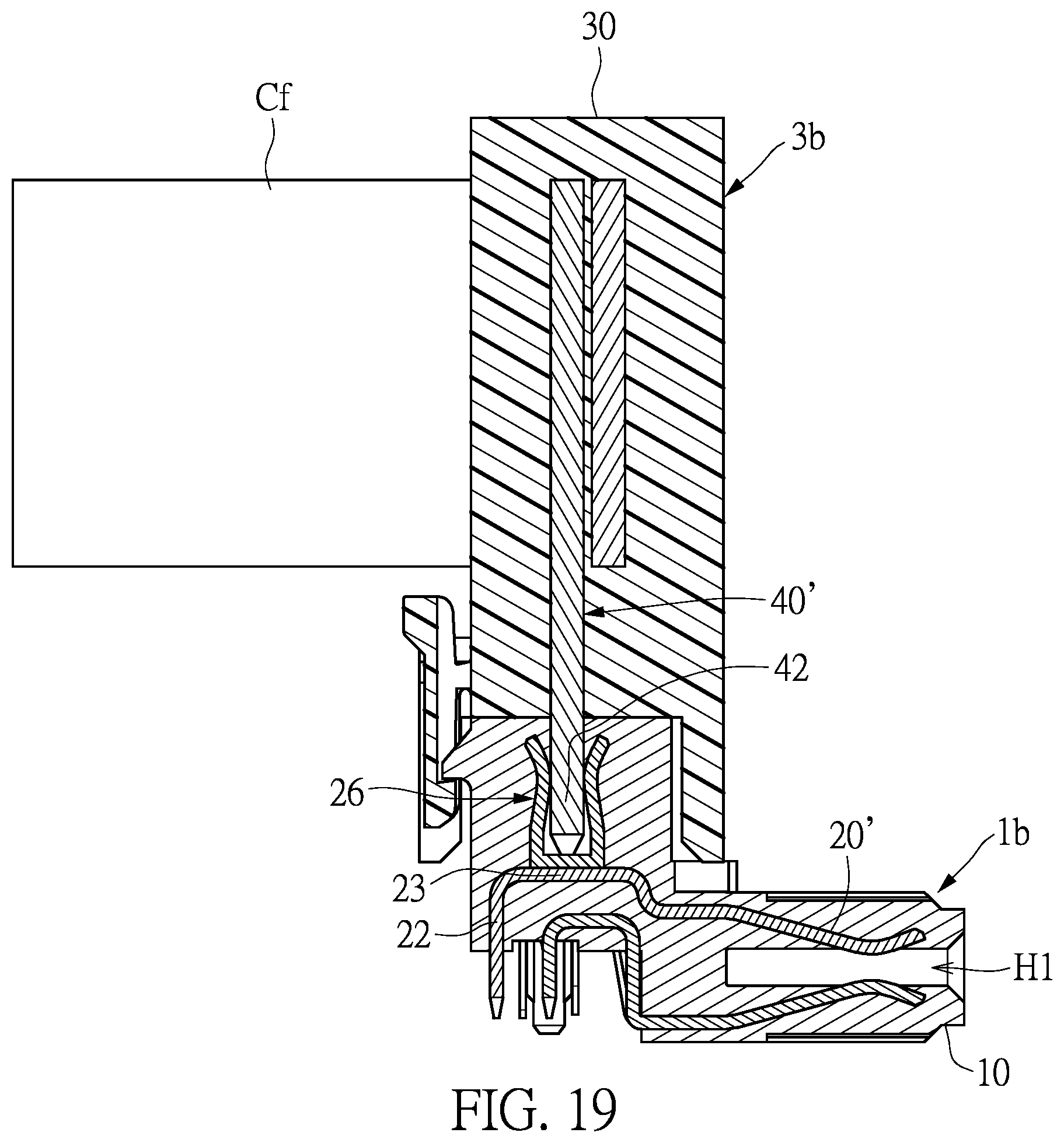Patent US12142862 Figure 19 – Connector with a shunt structure and connector assembly with the same