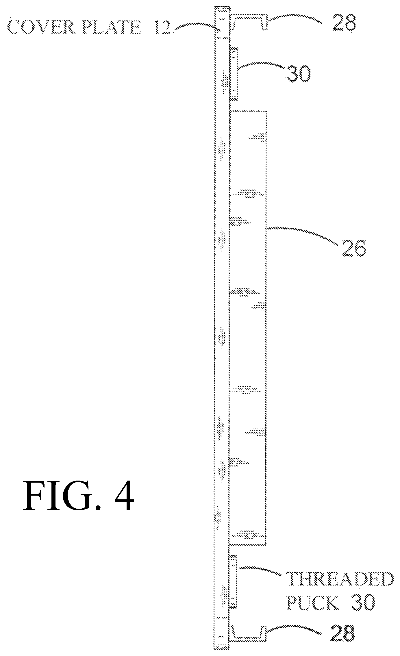 Patent US12142904 Figure 4 – Bolt receiving clamp assembly