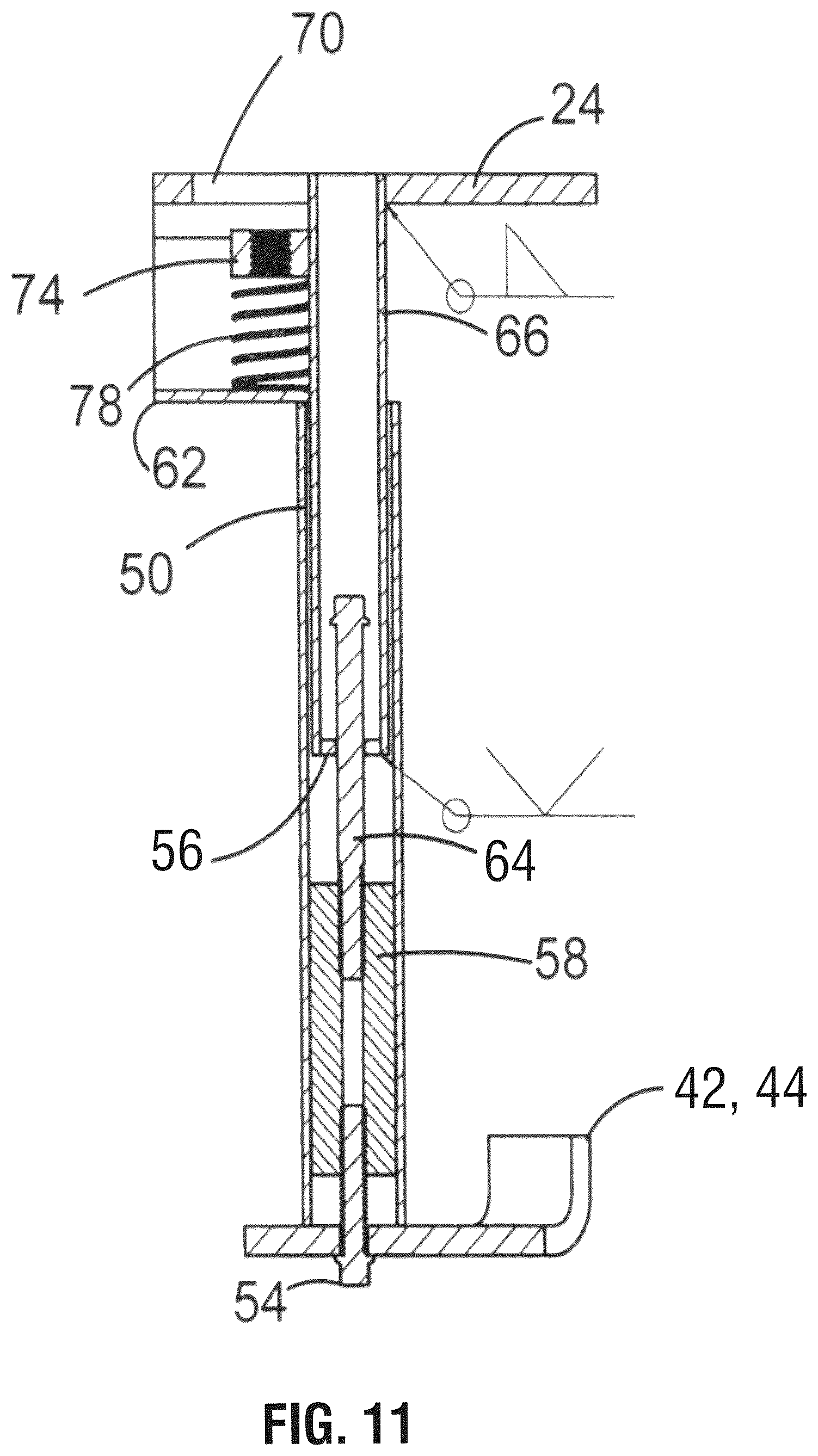Patent US12142904 Figure 11 – Bolt receiving clamp assembly