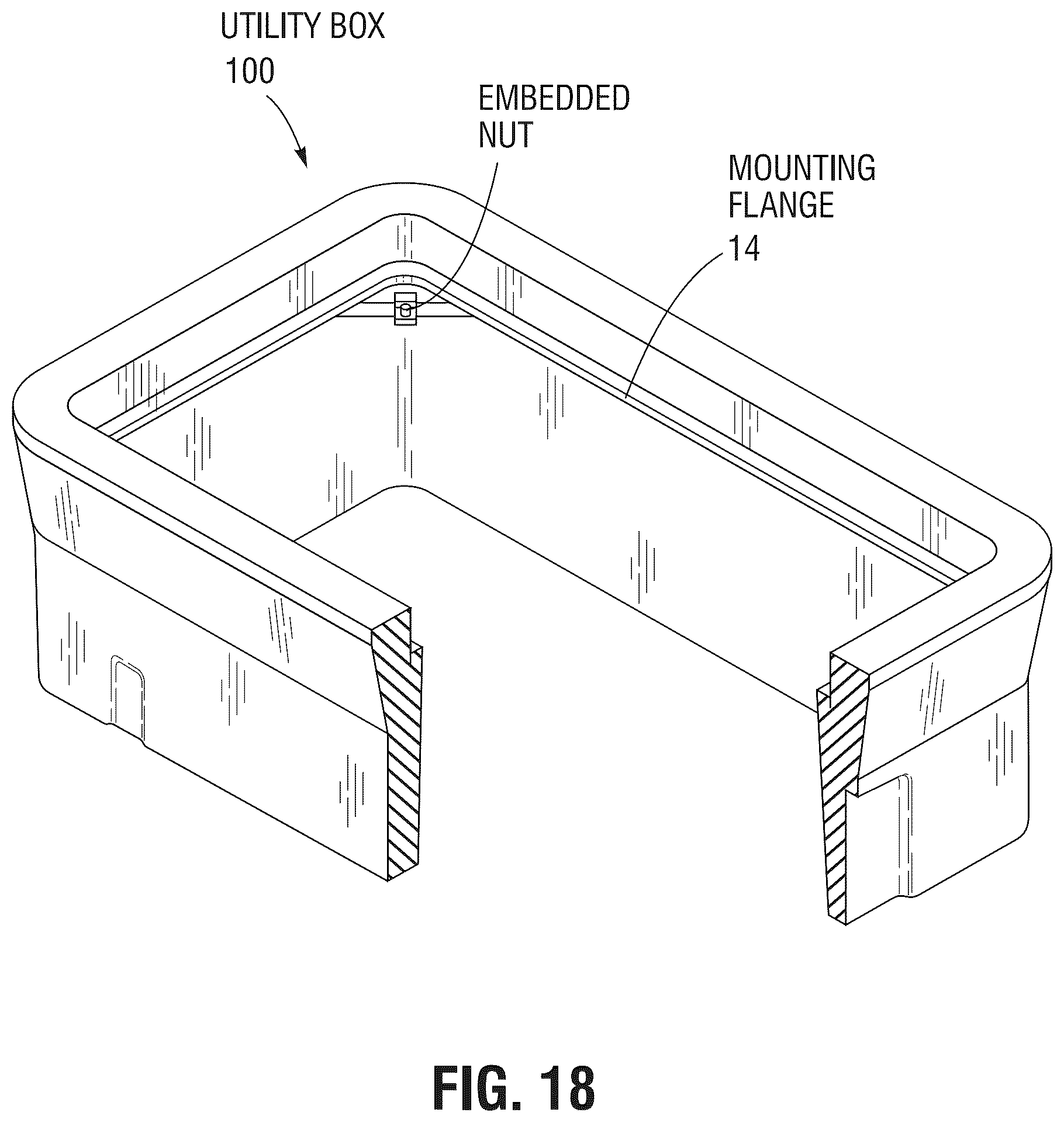 Patent US12142904 Figure 19 – Bolt receiving clamp assembly