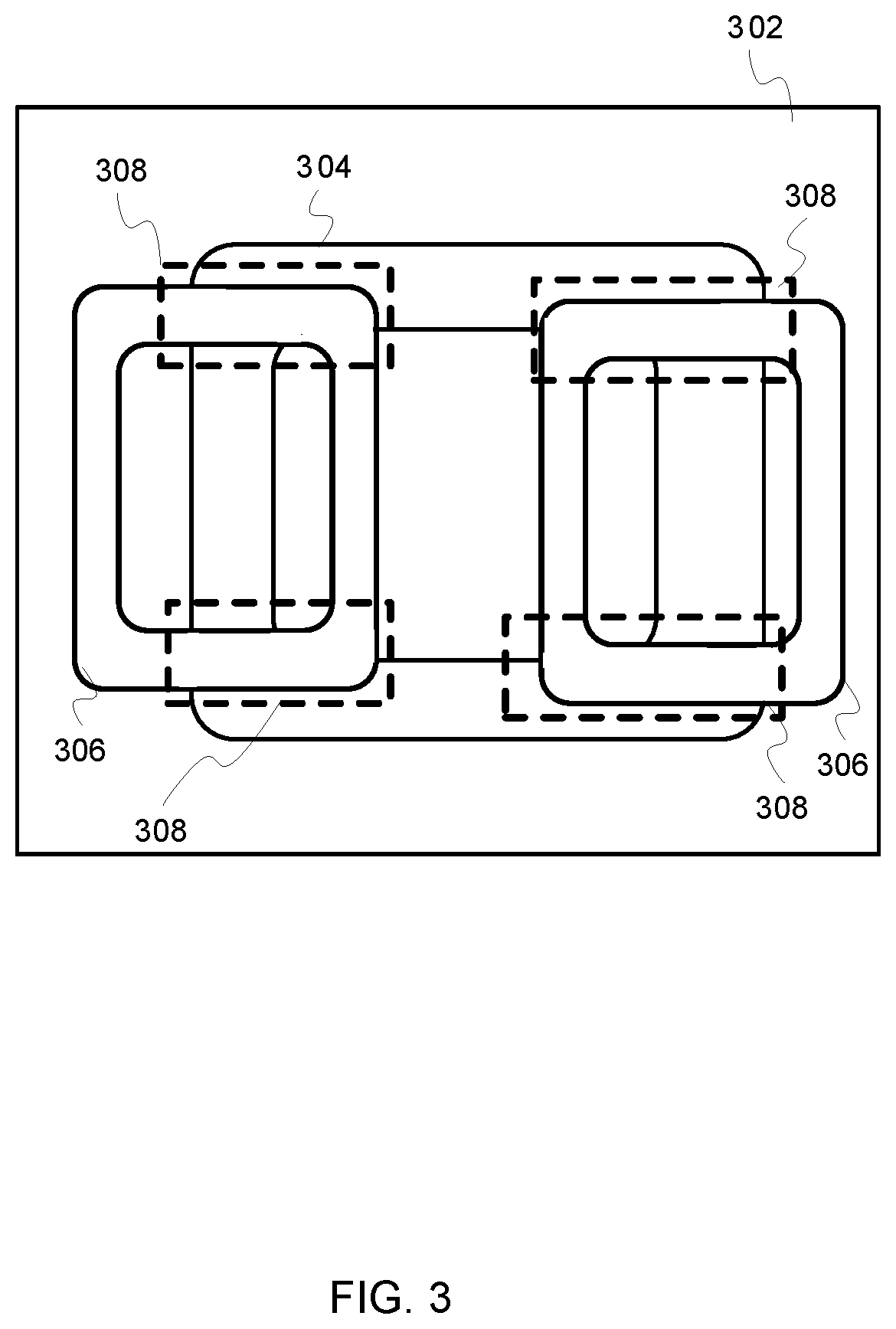 Patent US12142934 Figure 3 – Overlapping secondary coils in a wireless power reception apparatus