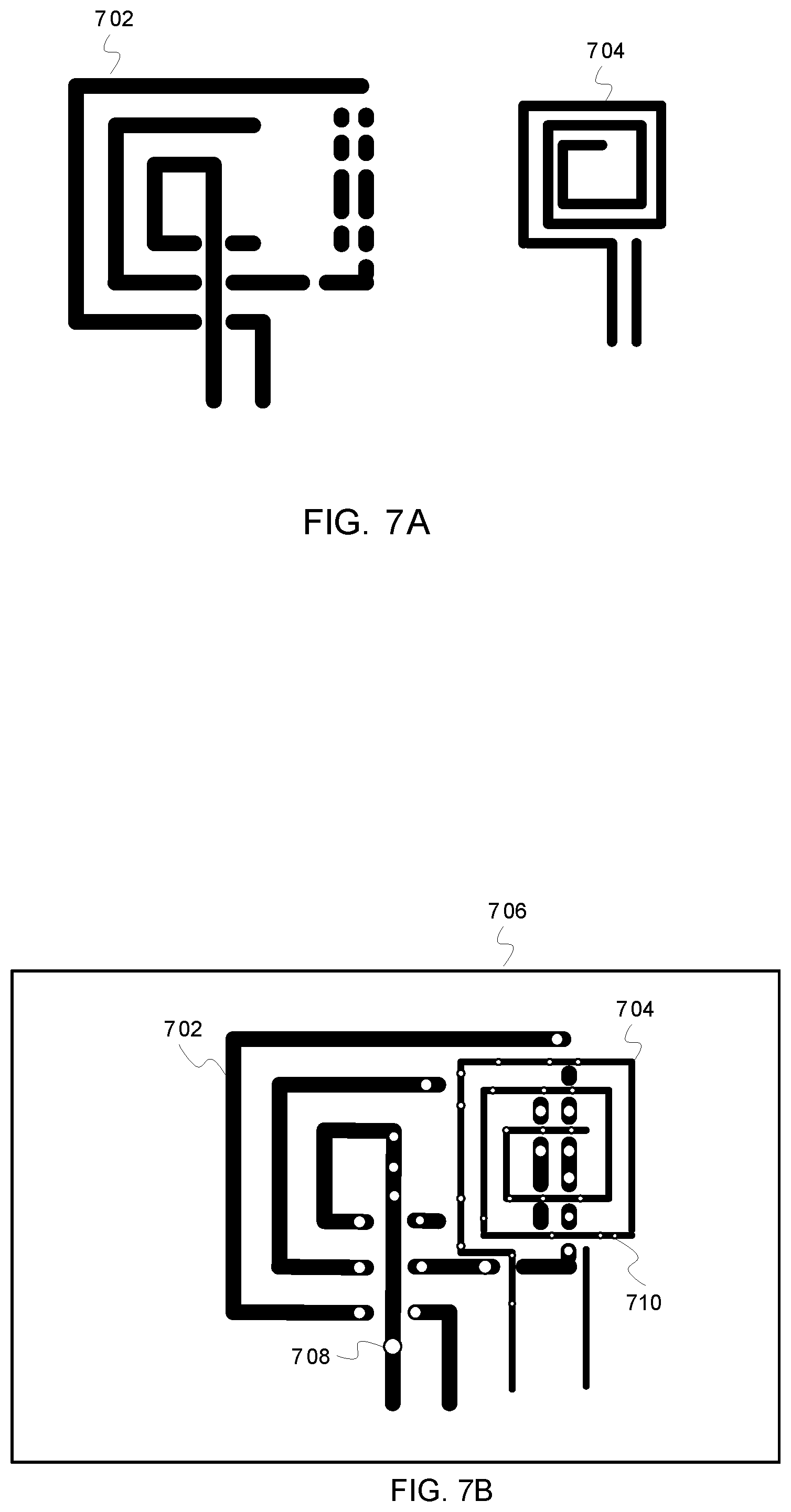 Patent US12142934 Figure 7 – Overlapping secondary coils in a wireless power reception apparatus