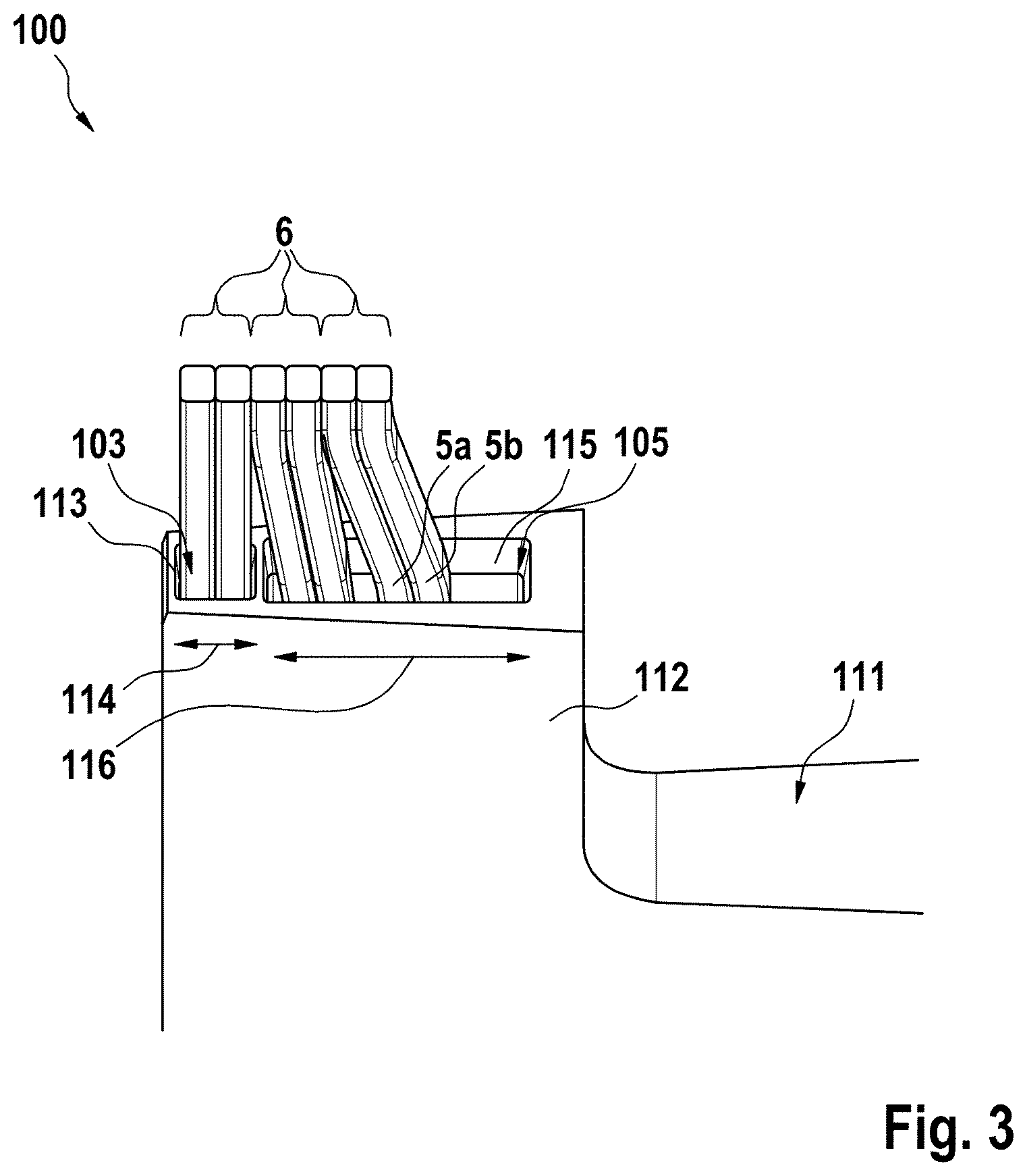 Patent US12142975 Figure 3 – Device and method for widening ends of legs of hairpin conductors
