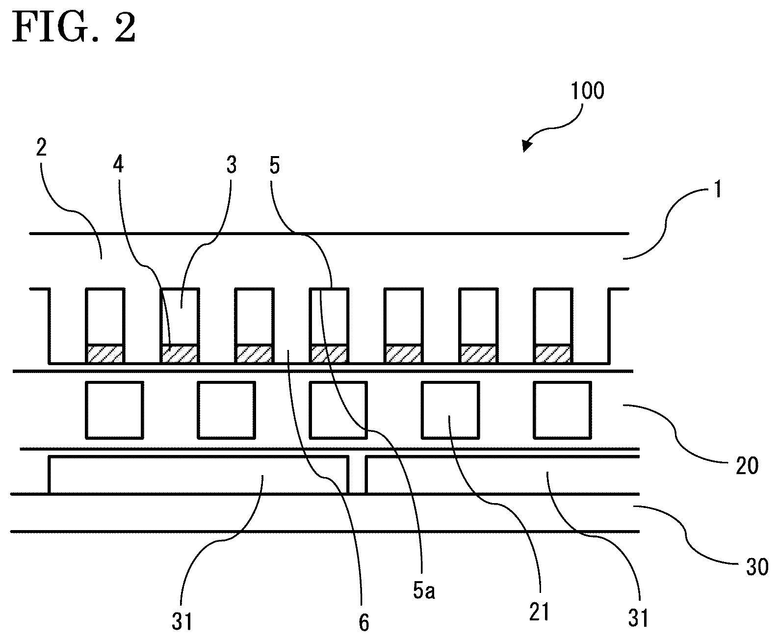 Patent US12142985 Figure 2 – Stator with slots having cooling portions between coils and magnets installed therein and corresponding rotary electric machine