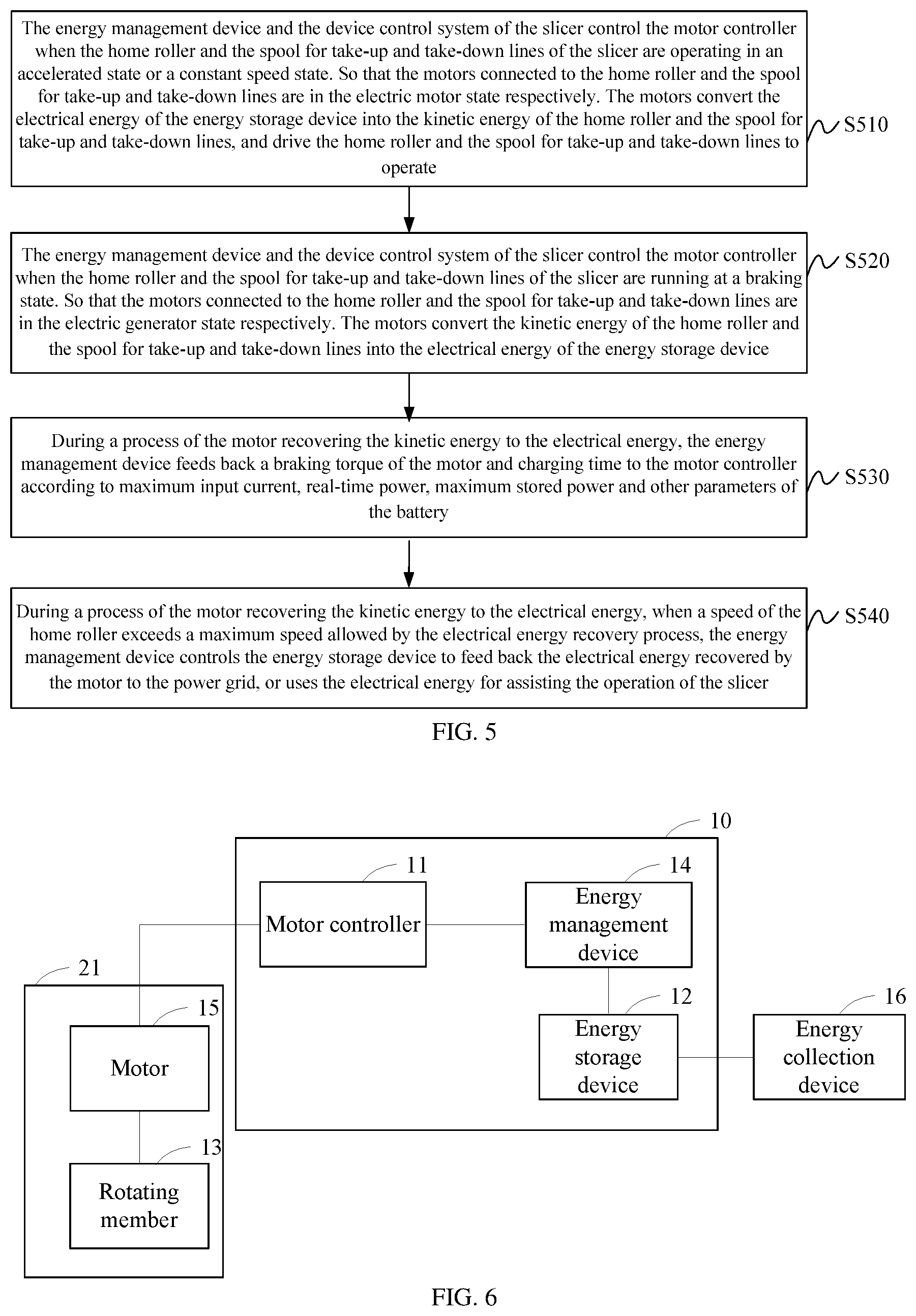Patent US12142993 Figure 3 – Kinetic energy recovery system, method thereof and cutting device