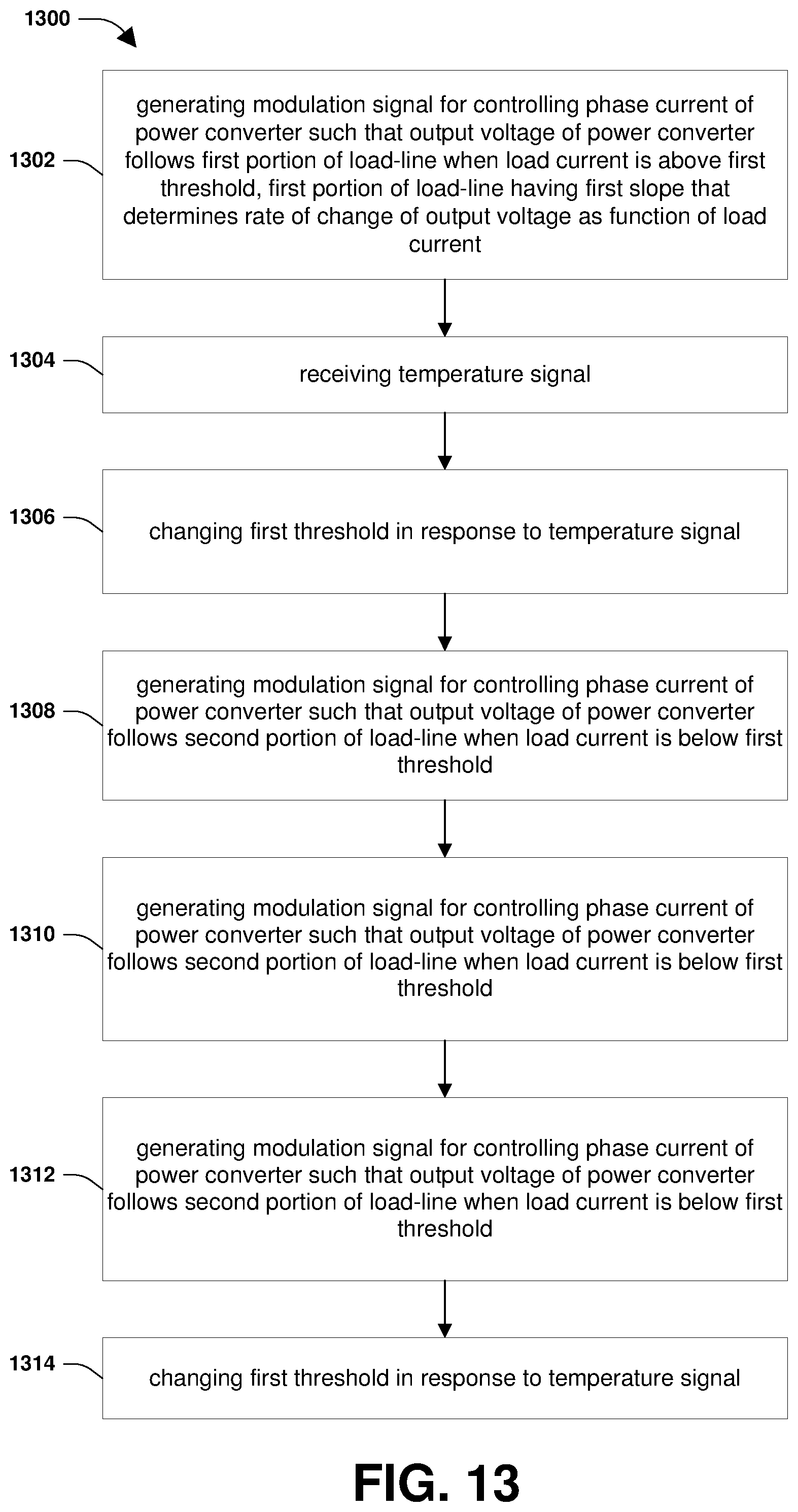 Patent US12142999 Figure 18 – Remote temperature sensing with load-line