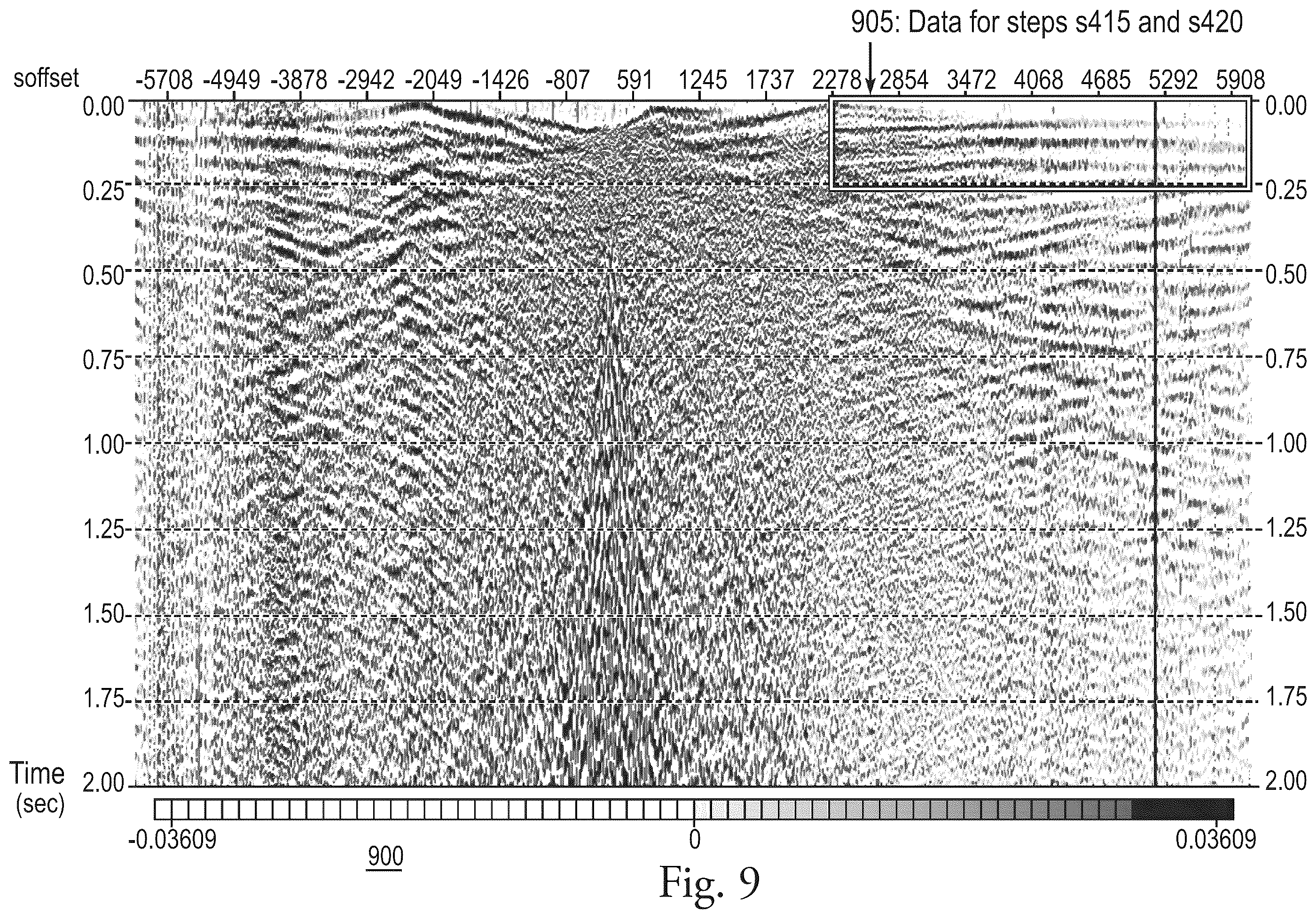 Patent US12147004 Figure 10 – Method, apparatus, and system for identifying surface locations corresponding to subsurface geohazards based on frequency ratios among seismic trace signals