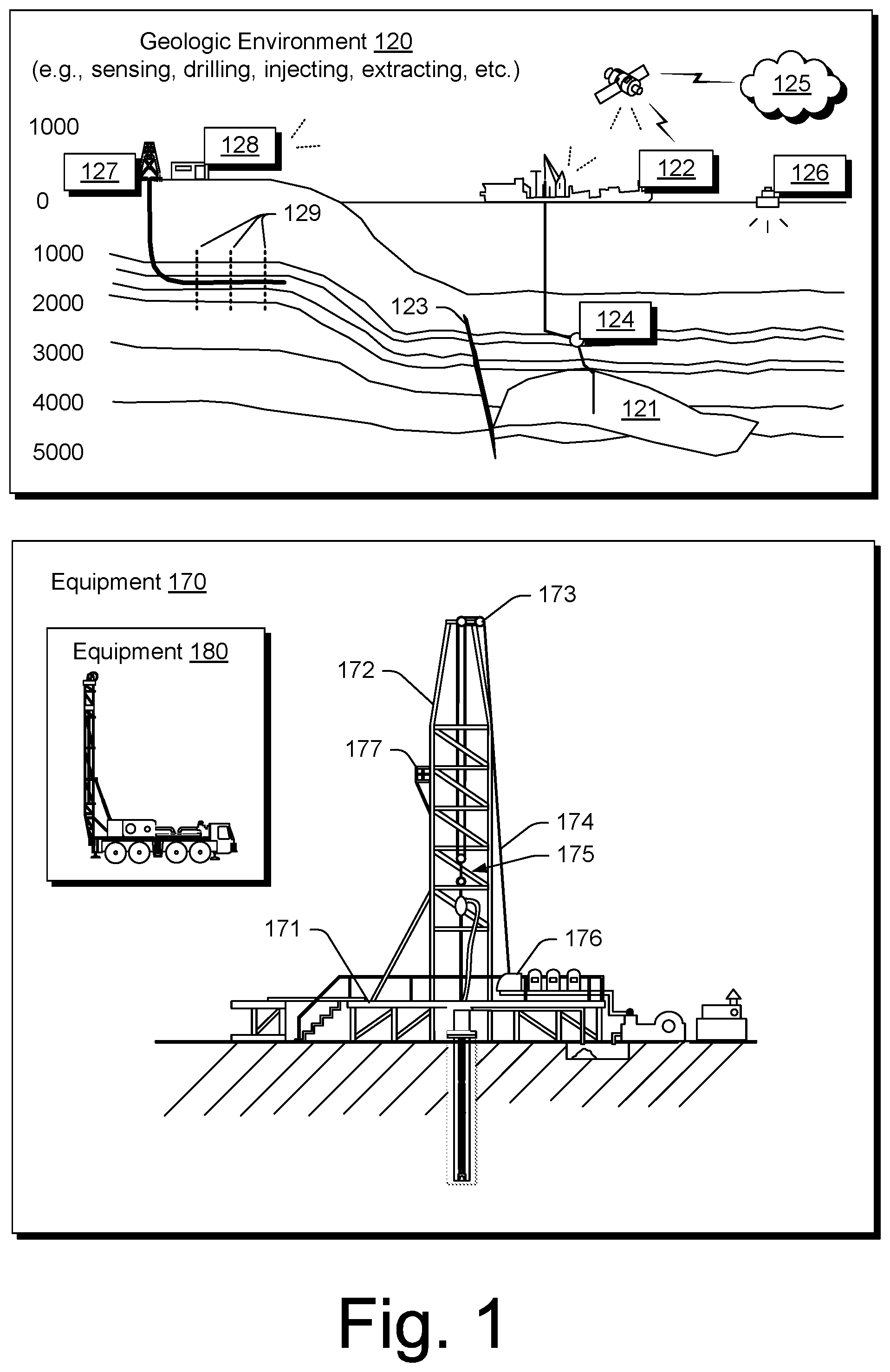 Patent US12147005 Figure 1 – Ultrasonic pulse-echo and caliper formation characterization
