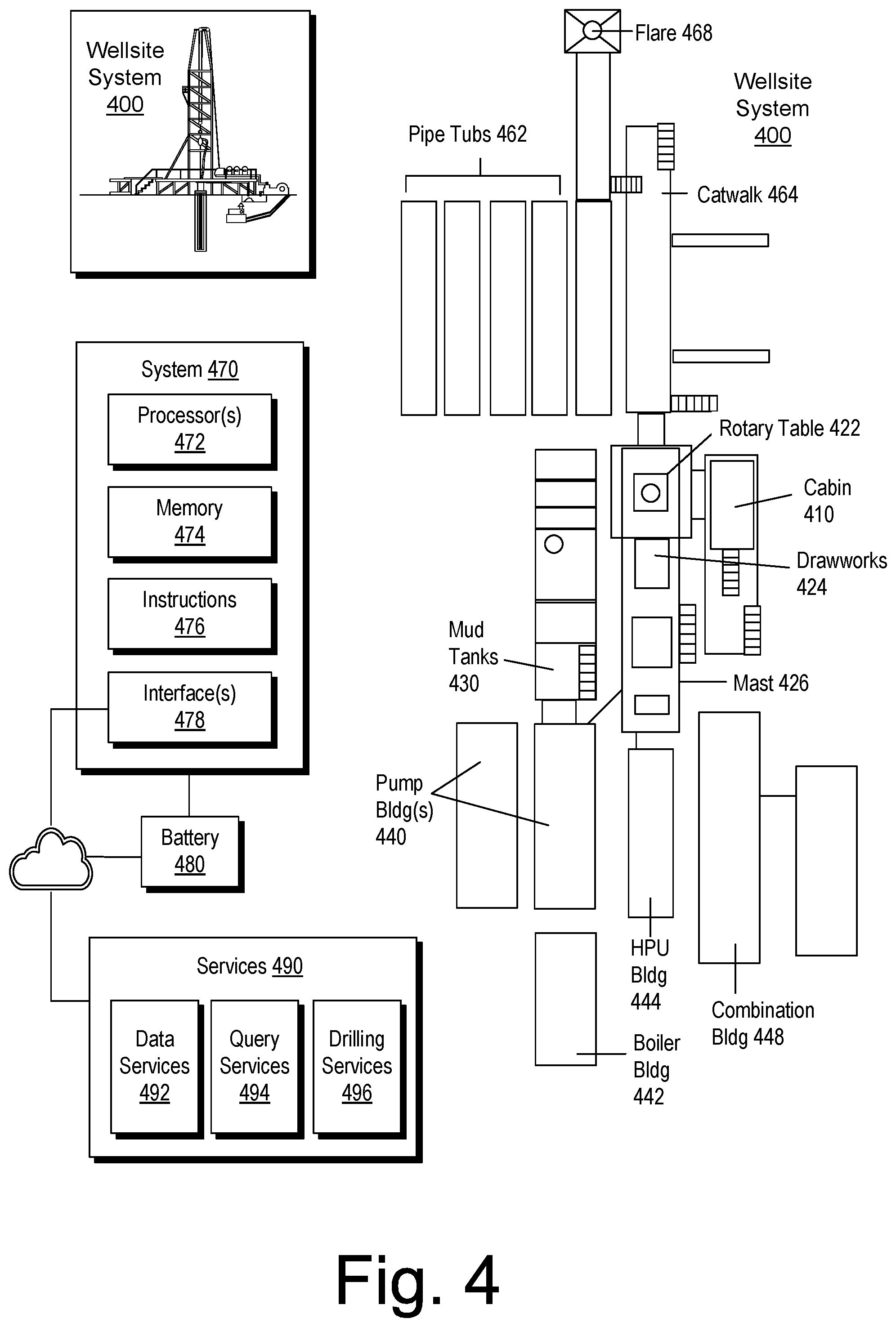Patent US12147005 Figure 4 – Ultrasonic pulse-echo and caliper formation characterization