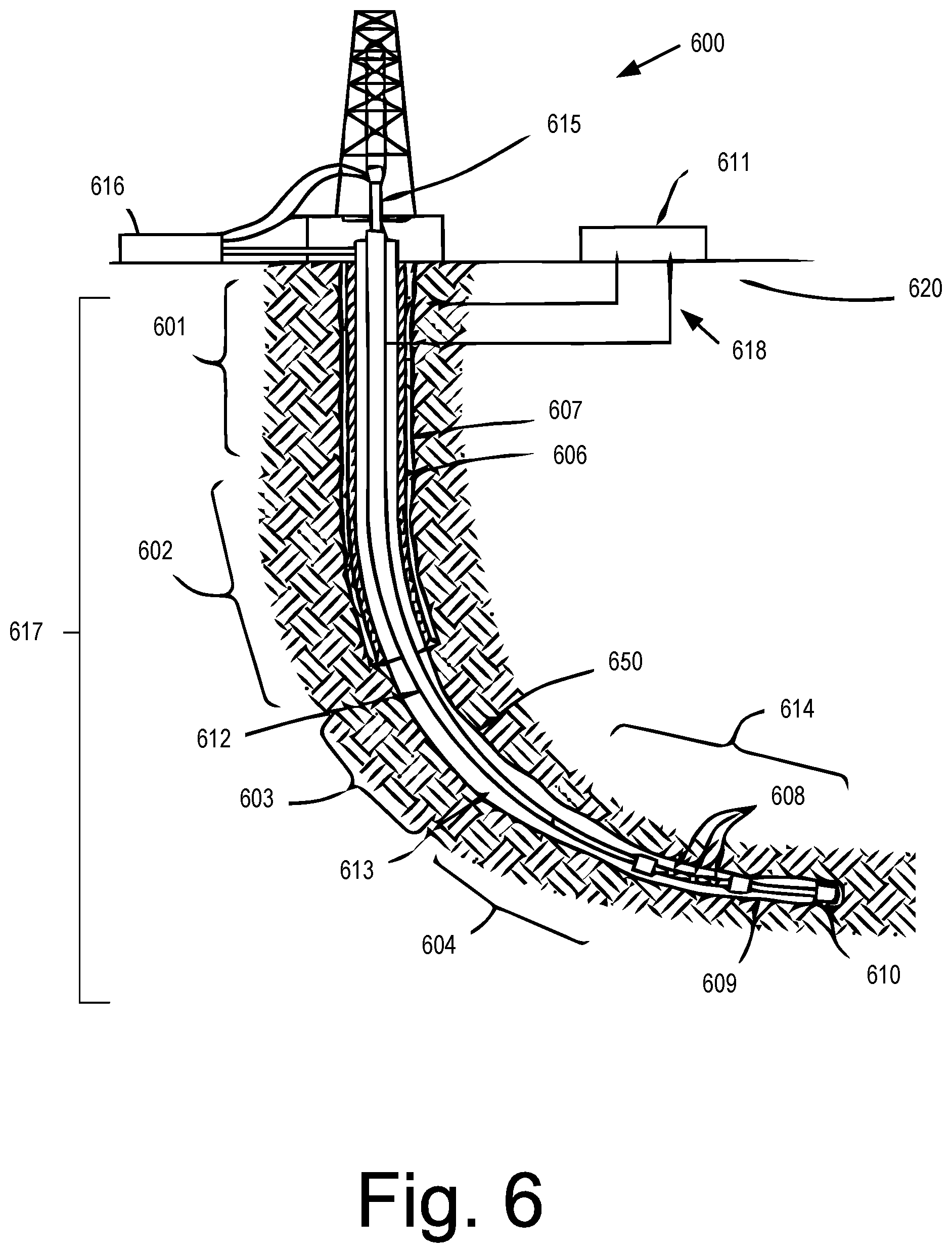 Patent US12147005 Figure 6 – Ultrasonic pulse-echo and caliper formation characterization