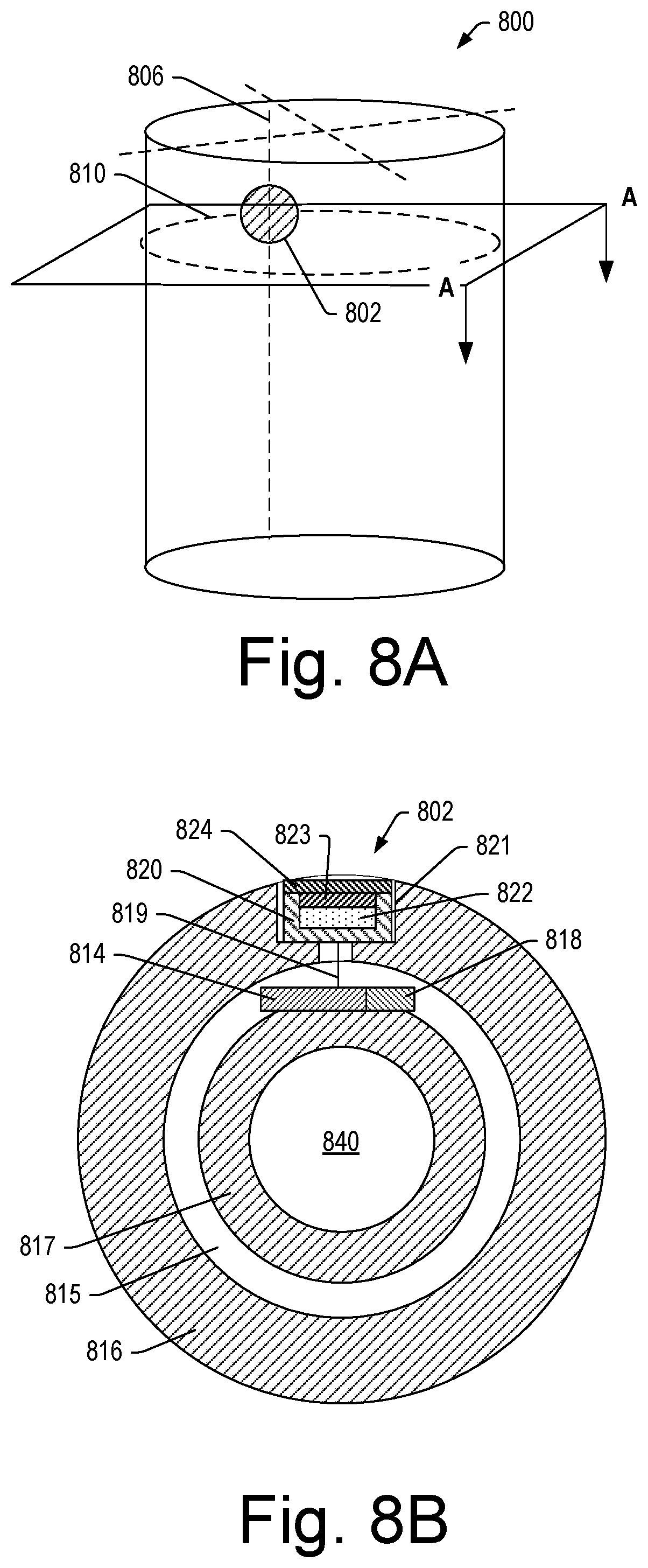 Patent US12147005 Figure 8 – Ultrasonic pulse-echo and caliper formation characterization
