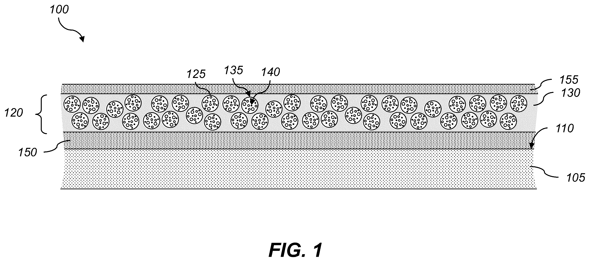 Patent US12147010 Figure 1 – Coating providing ultraviolet scattering