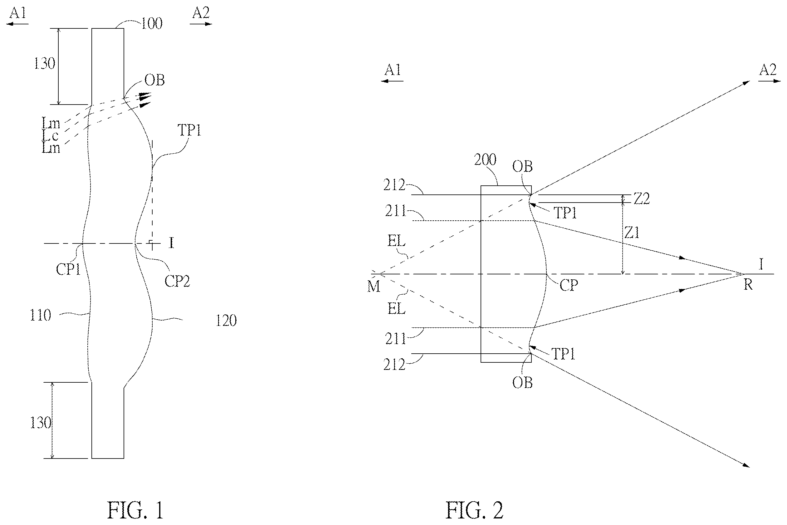 Patent US12147014 — Optical imaging lens — Figure 1