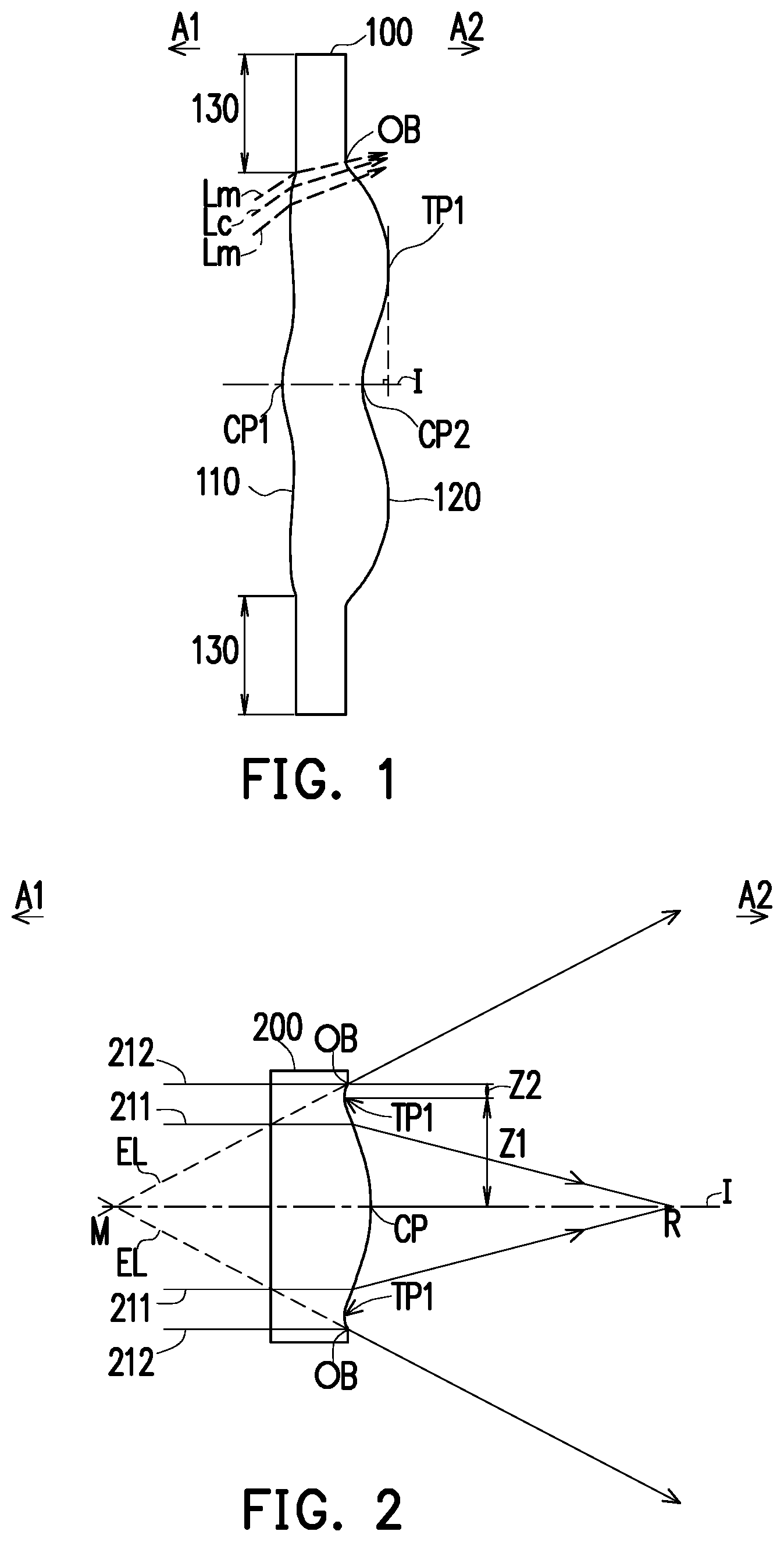 Patent US12147018 Figure 1 – Optical imaging lens