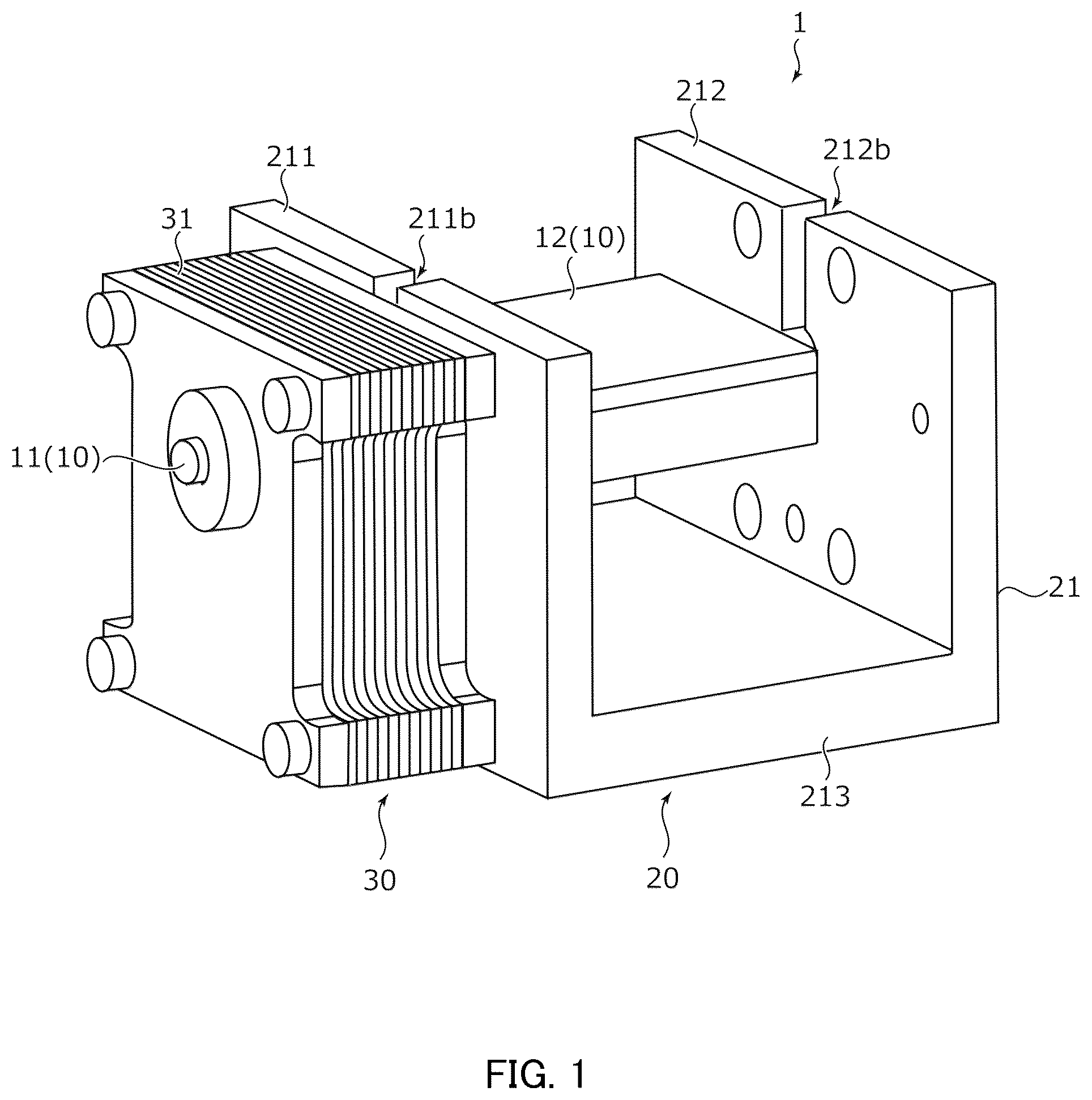 Patent US12147029 Figure 1 – Rotary reciprocating drive actuator