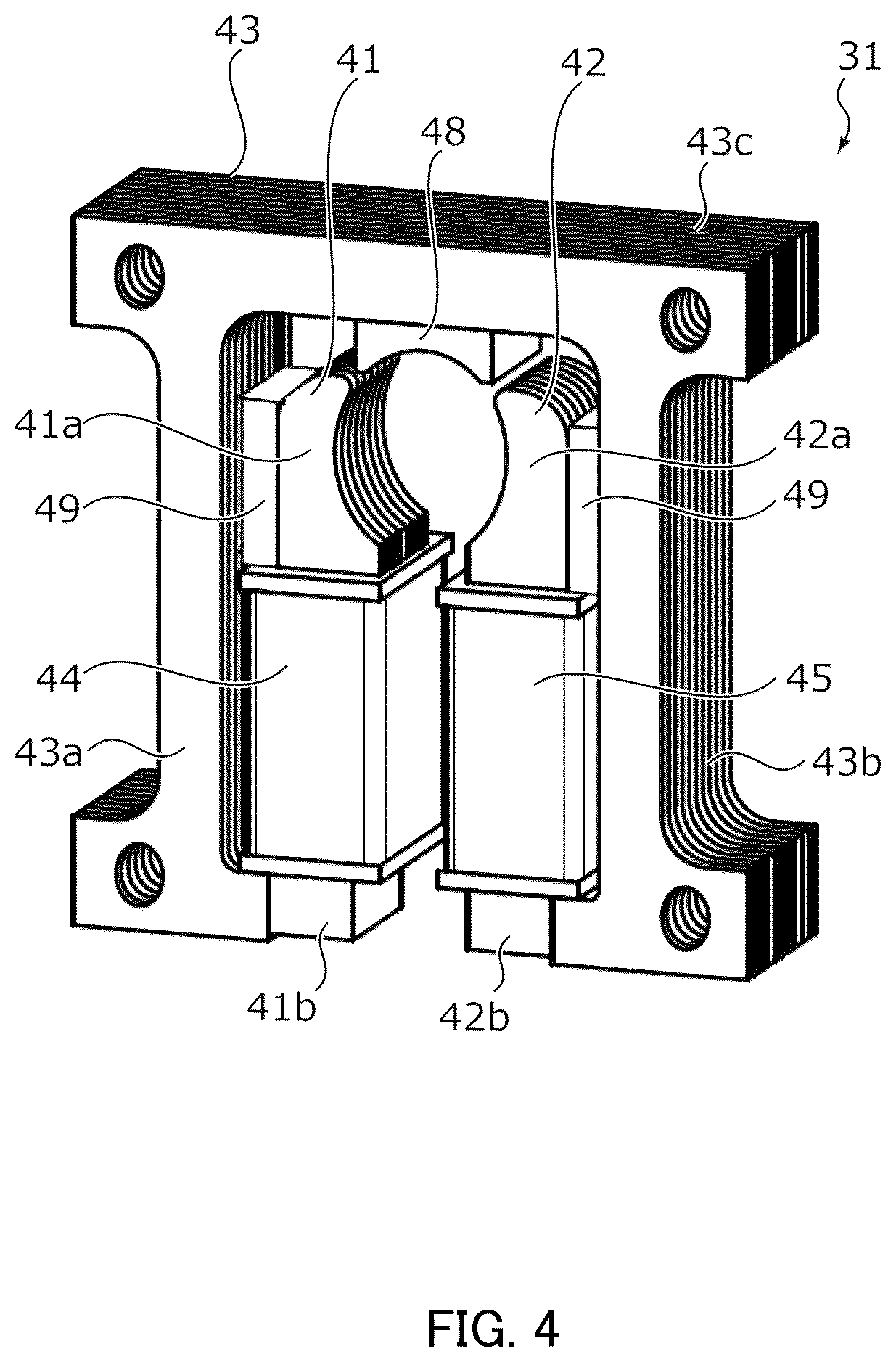 Patent US12147029 Figure 4 – Rotary reciprocating drive actuator