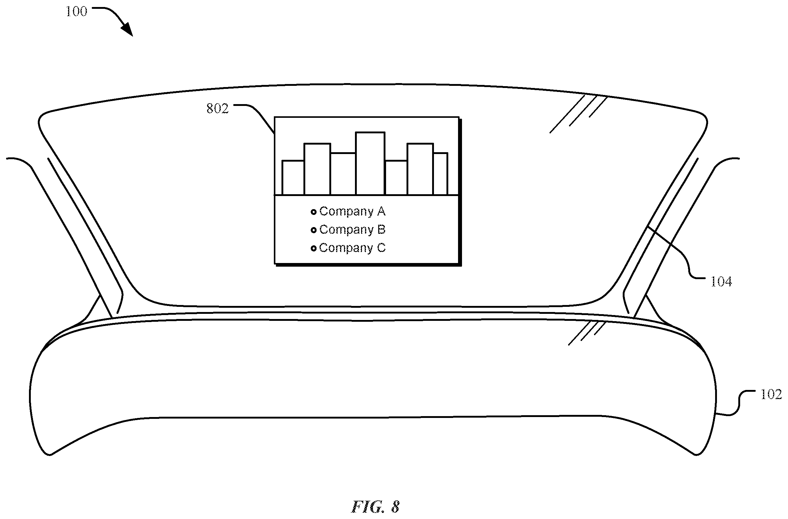 Patent US12147034 Figure 8 – Systems and methods for relative representation of spatial objects and disambiguation in an interface