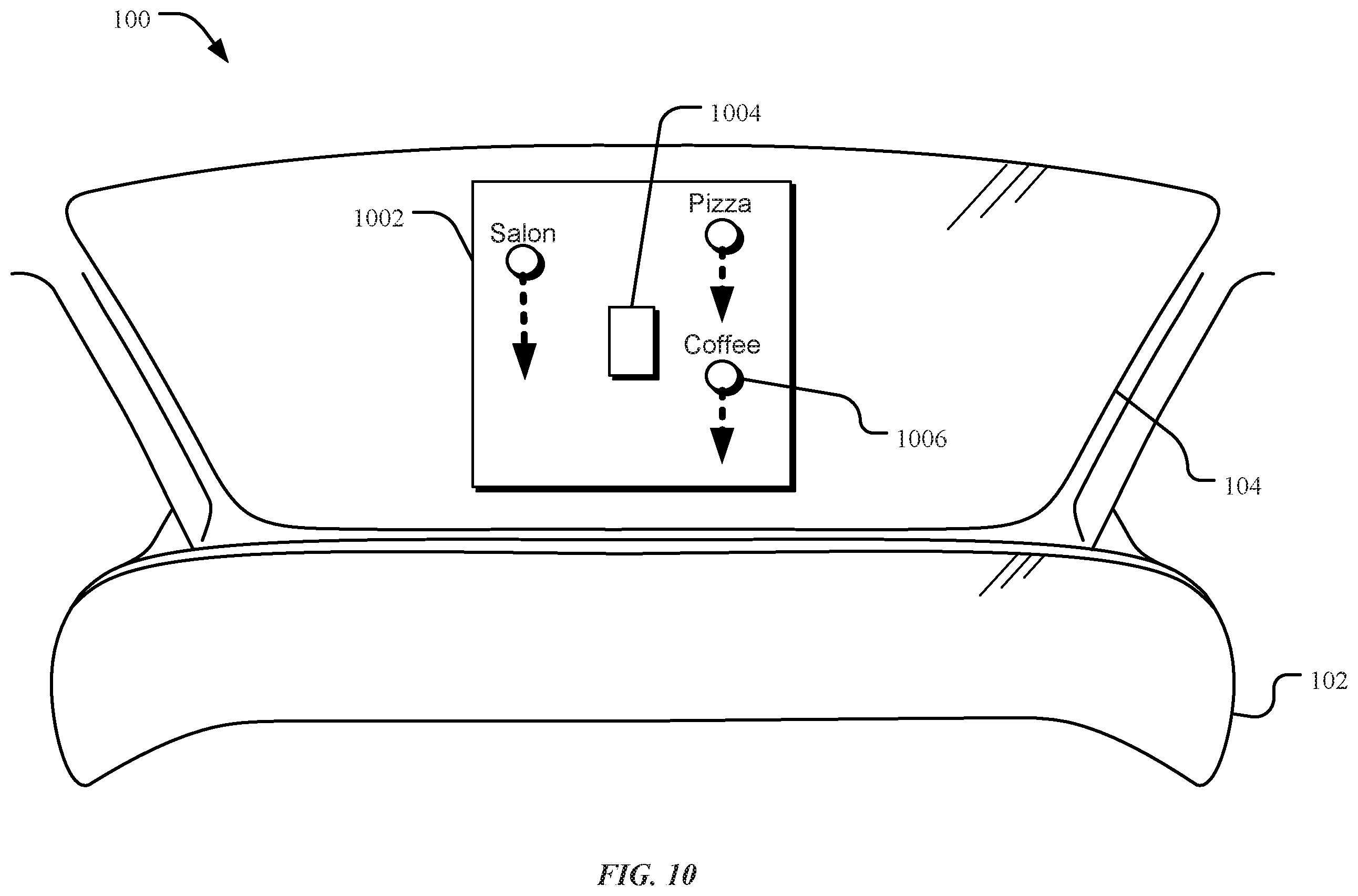Patent US12147034 Figure 10 – Systems and methods for relative representation of spatial objects and disambiguation in an interface
