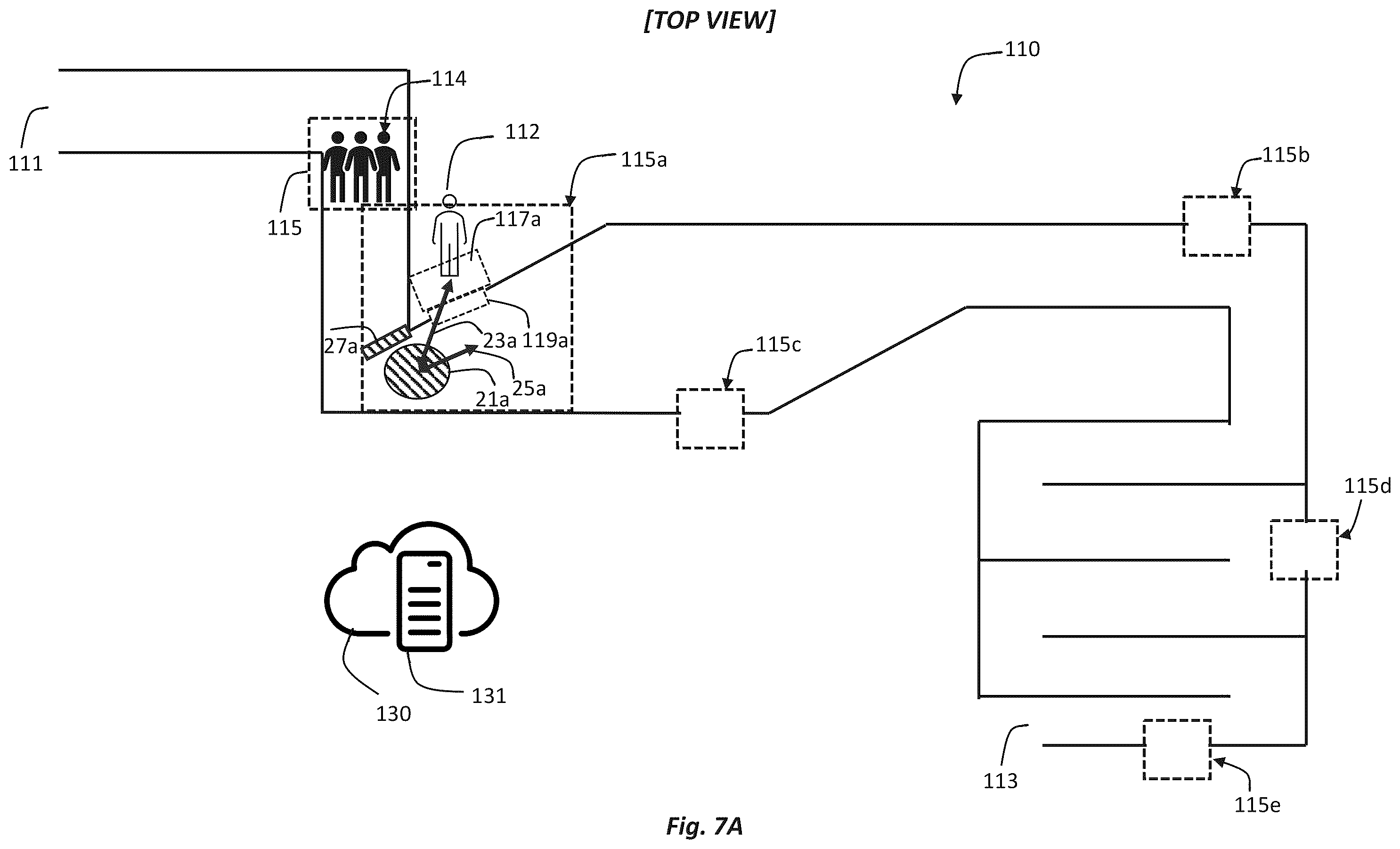 Patent US12147037 Figure 5 – System and method for distanced interactive experiences