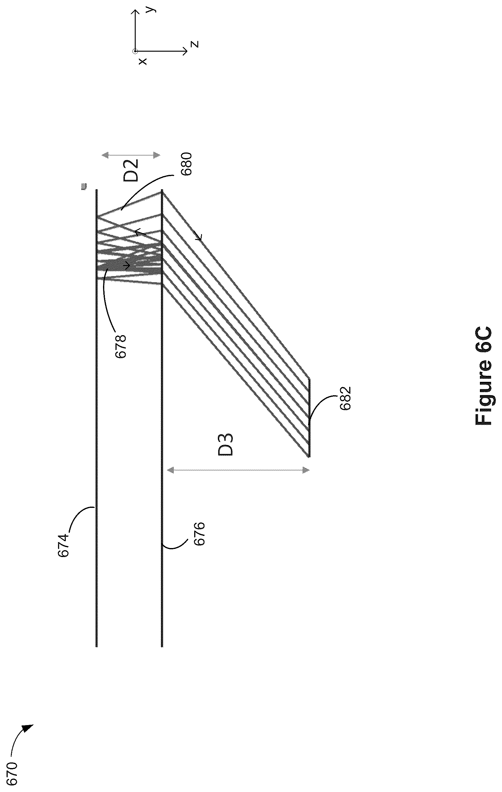 Patent US12147046 Figure 13 – Optical assembly with holographic optics for folded optical path