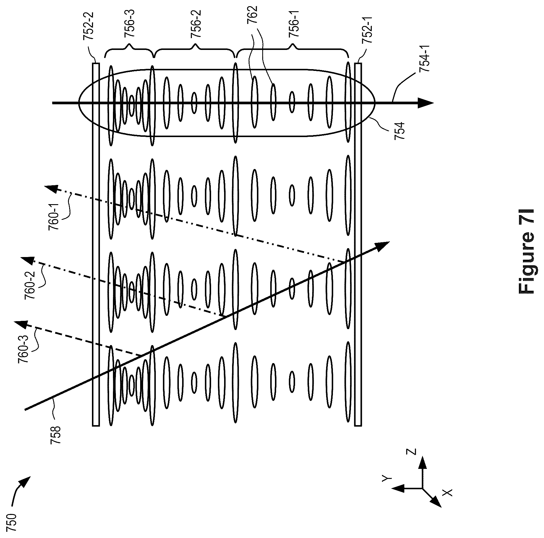 Patent US12147046 Figure 16 – Optical assembly with holographic optics for folded optical path