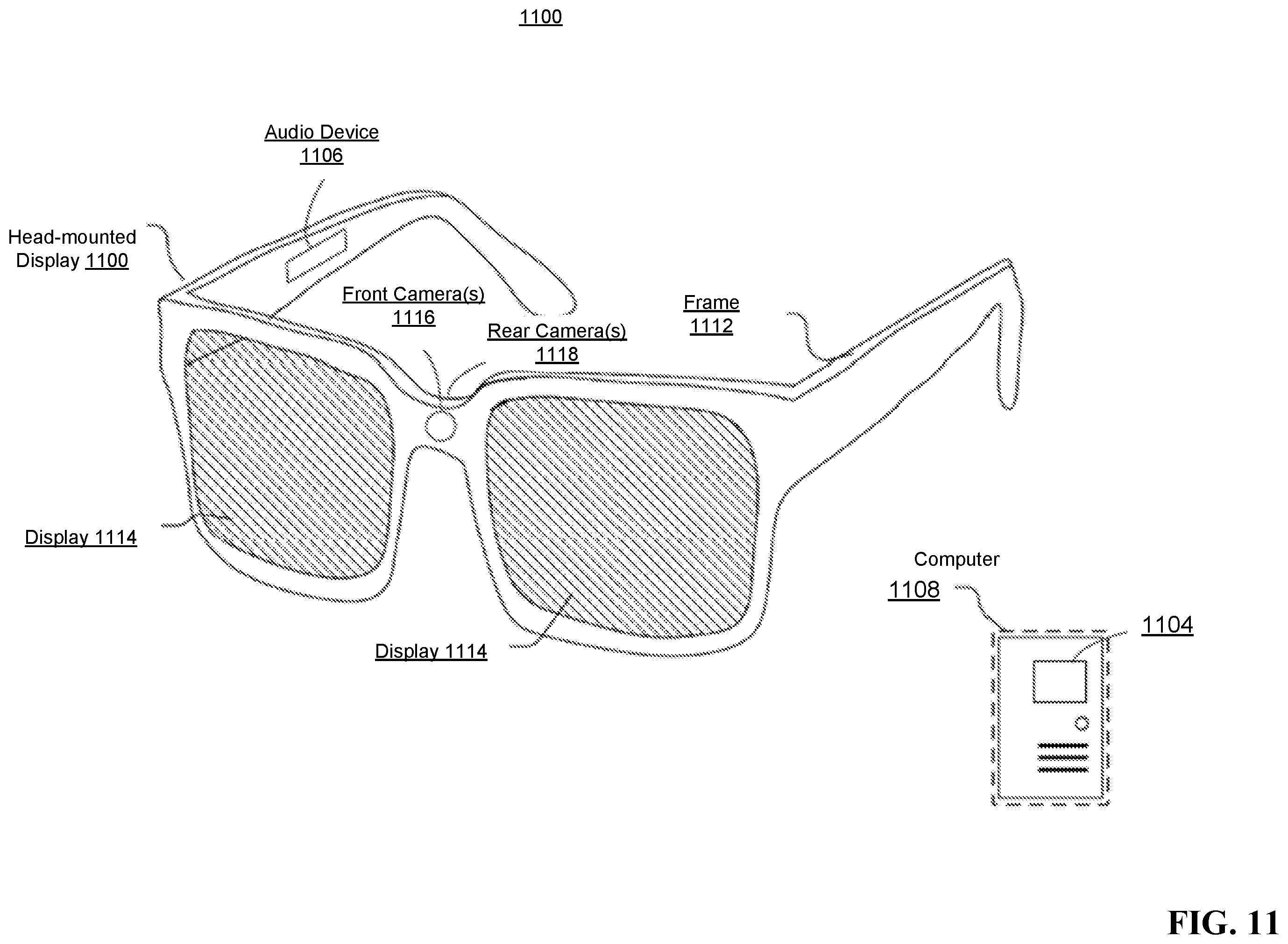 Patent US12147047 Figure 12 – Methods, apparatuses and computer program products for providing transmission chirped volume bragg grating based compact waveguide in-couplers for light sources