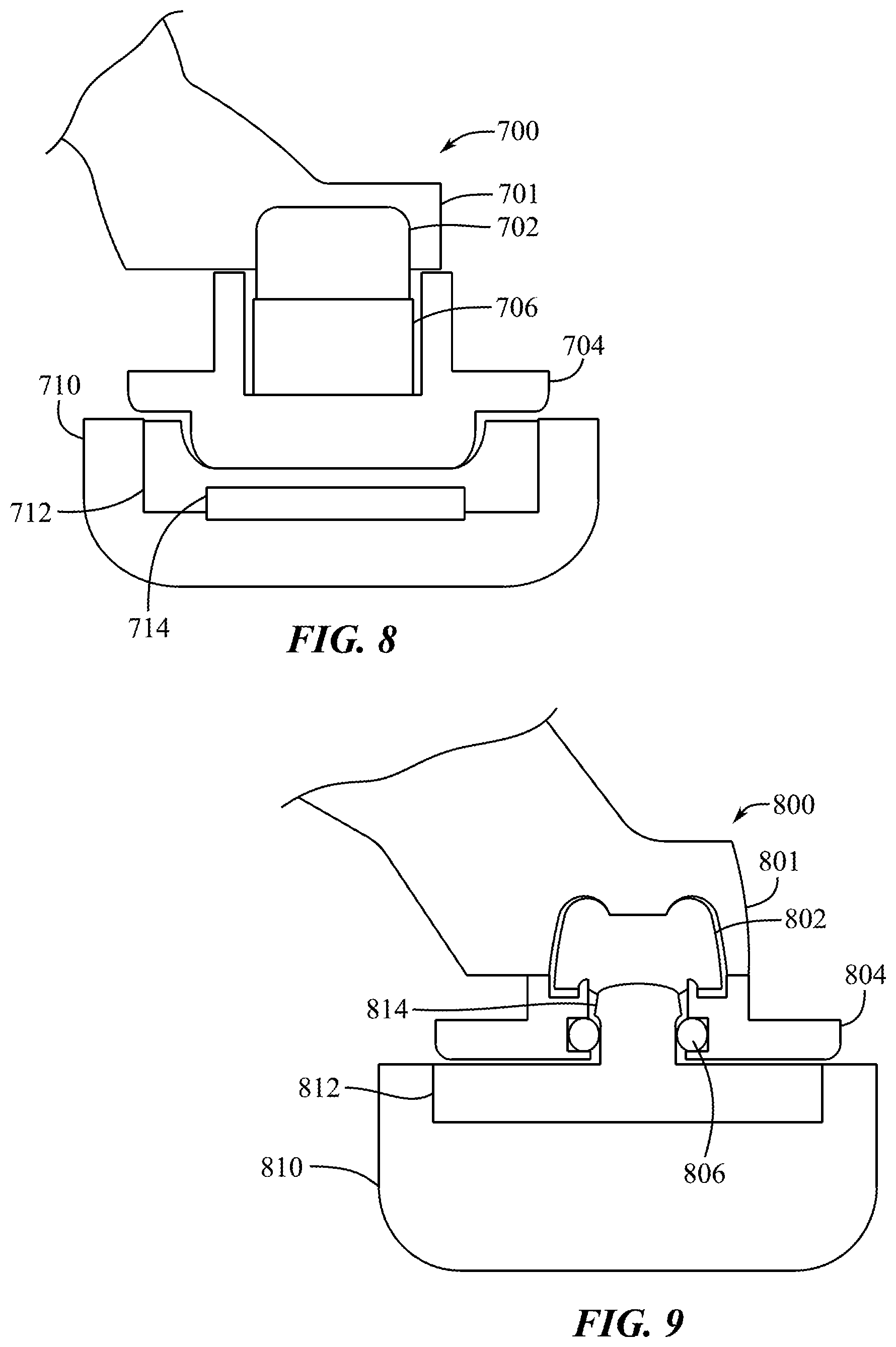 Patent US12147053 Figure 8 – Removable facial interface