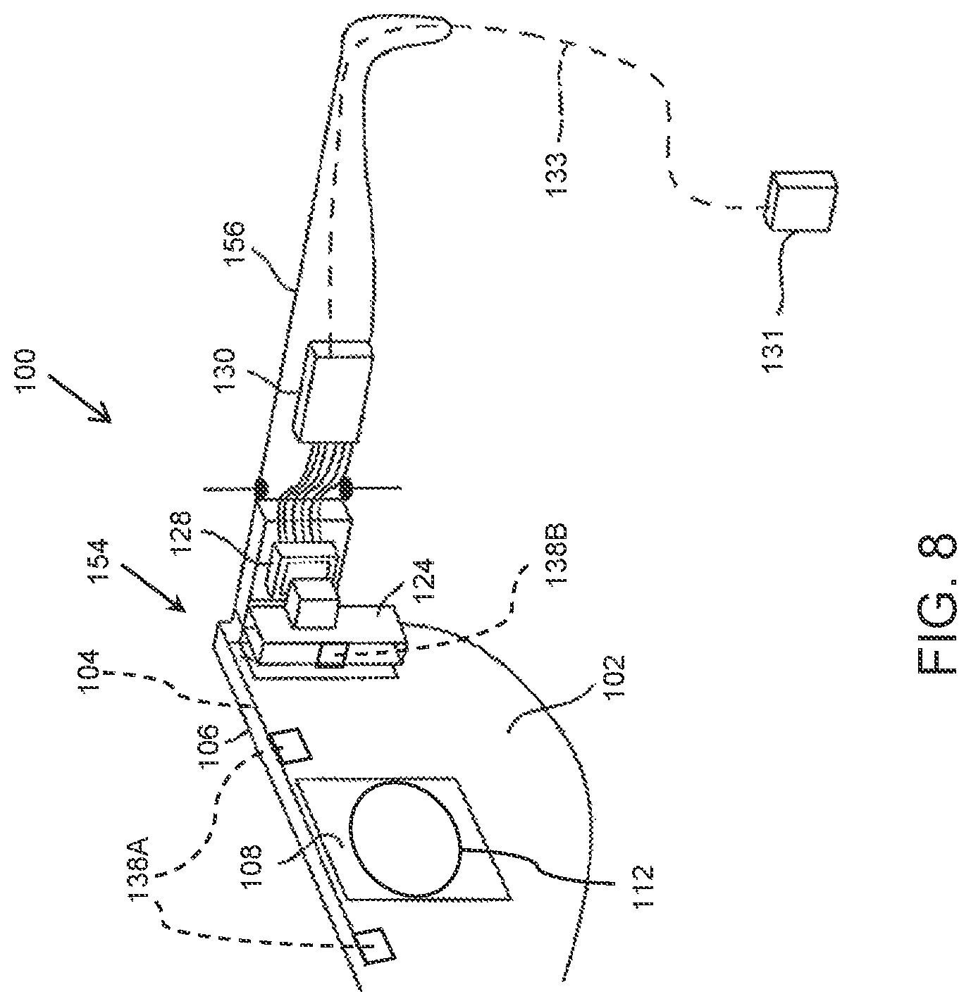 Patent US12147054 Figure 8 – Apparatus and methods for eye tracking based on eye imaging via light-guide optical element
