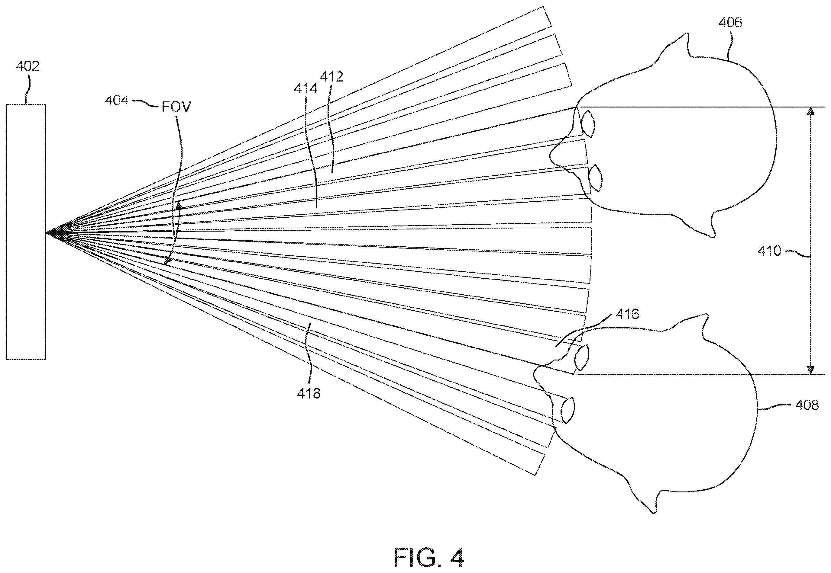 Patent US12147057 Figure 6 – Method for enhancing the image of autostereoscopic 3D displays based on angular filtering