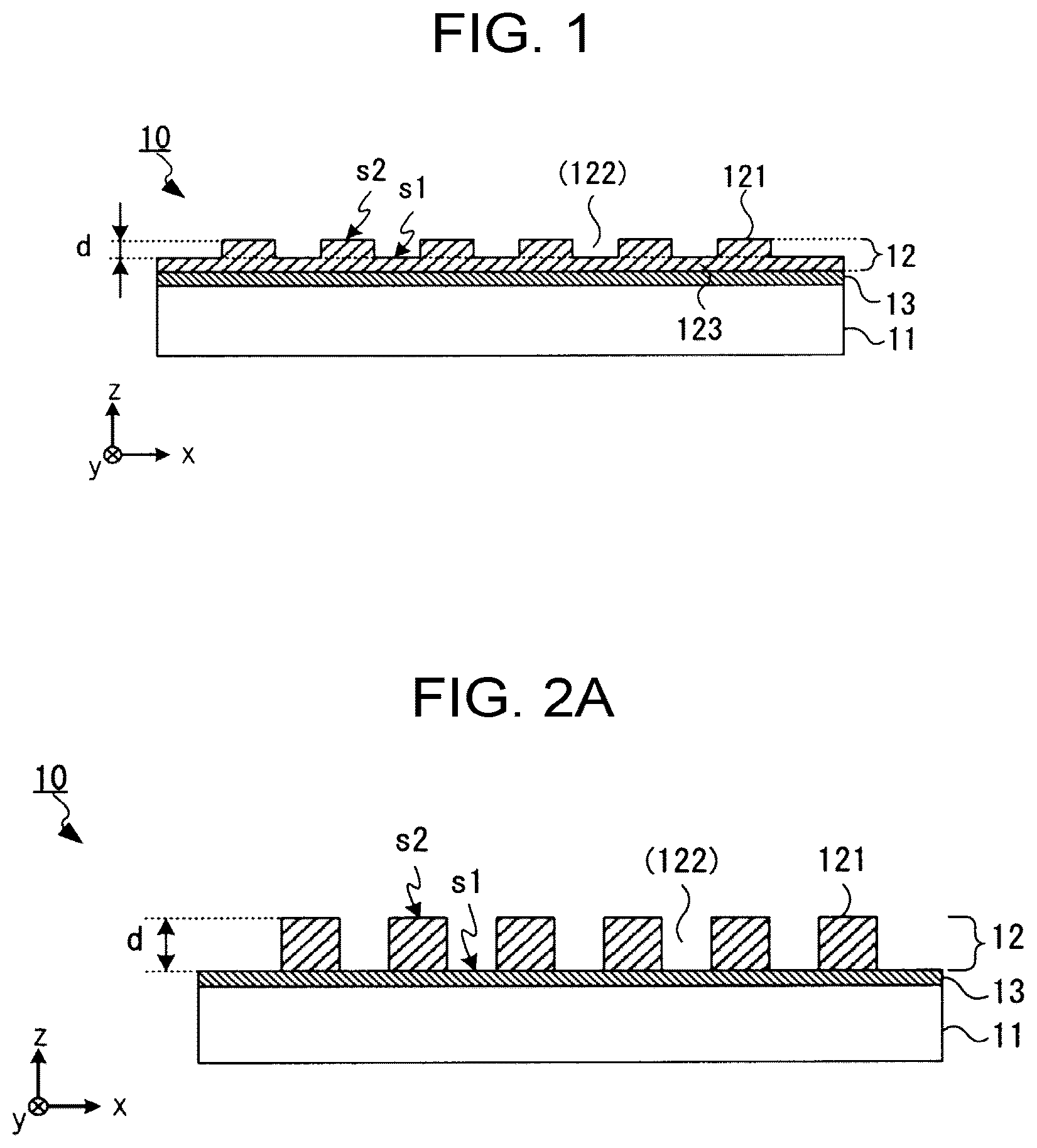 Patent US12147058 — Diffractive optical element, projection device, and measurement device' — Figure 1