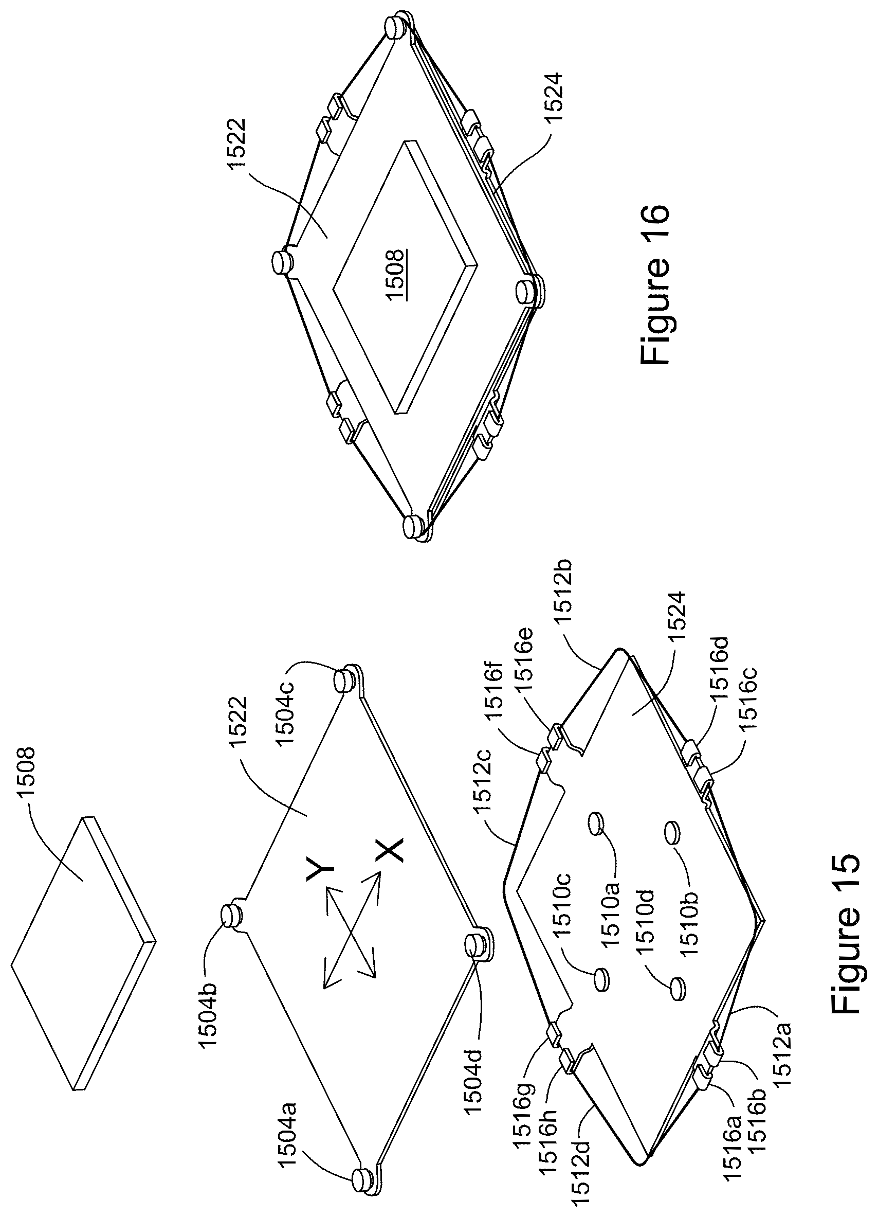 Patent US12147059 Figure 9 – Sensor shift structures in optical image stabilization suspensions