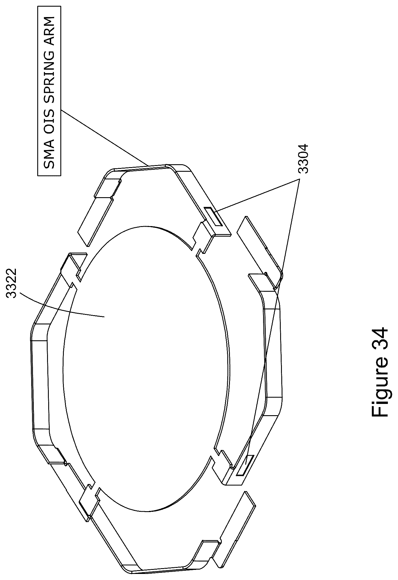 Patent US12147059 Figure 18 – Sensor shift structures in optical image stabilization suspensions