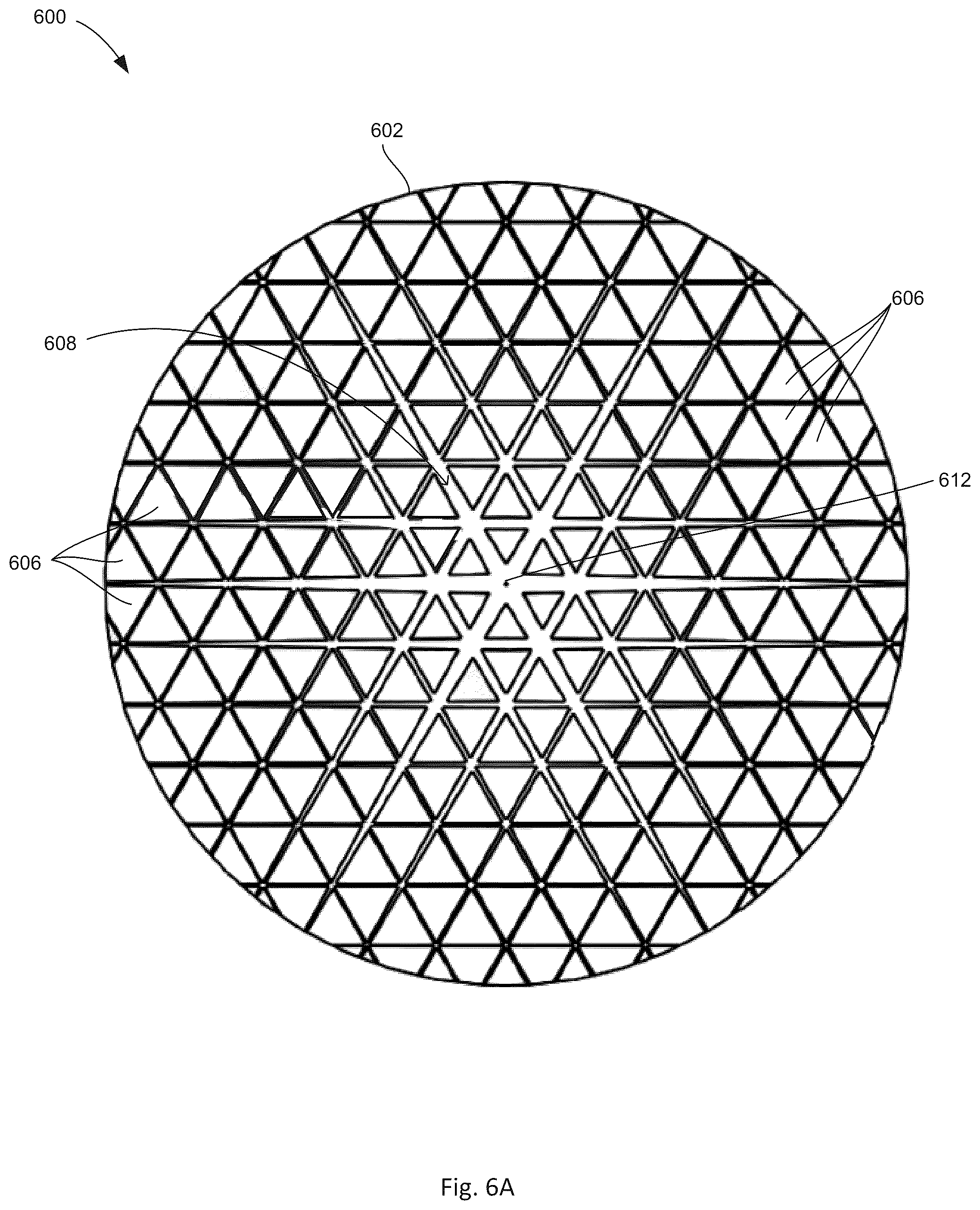 Patent US12147064 Figure 5 – Variable mesh low mass MEMS mirrors