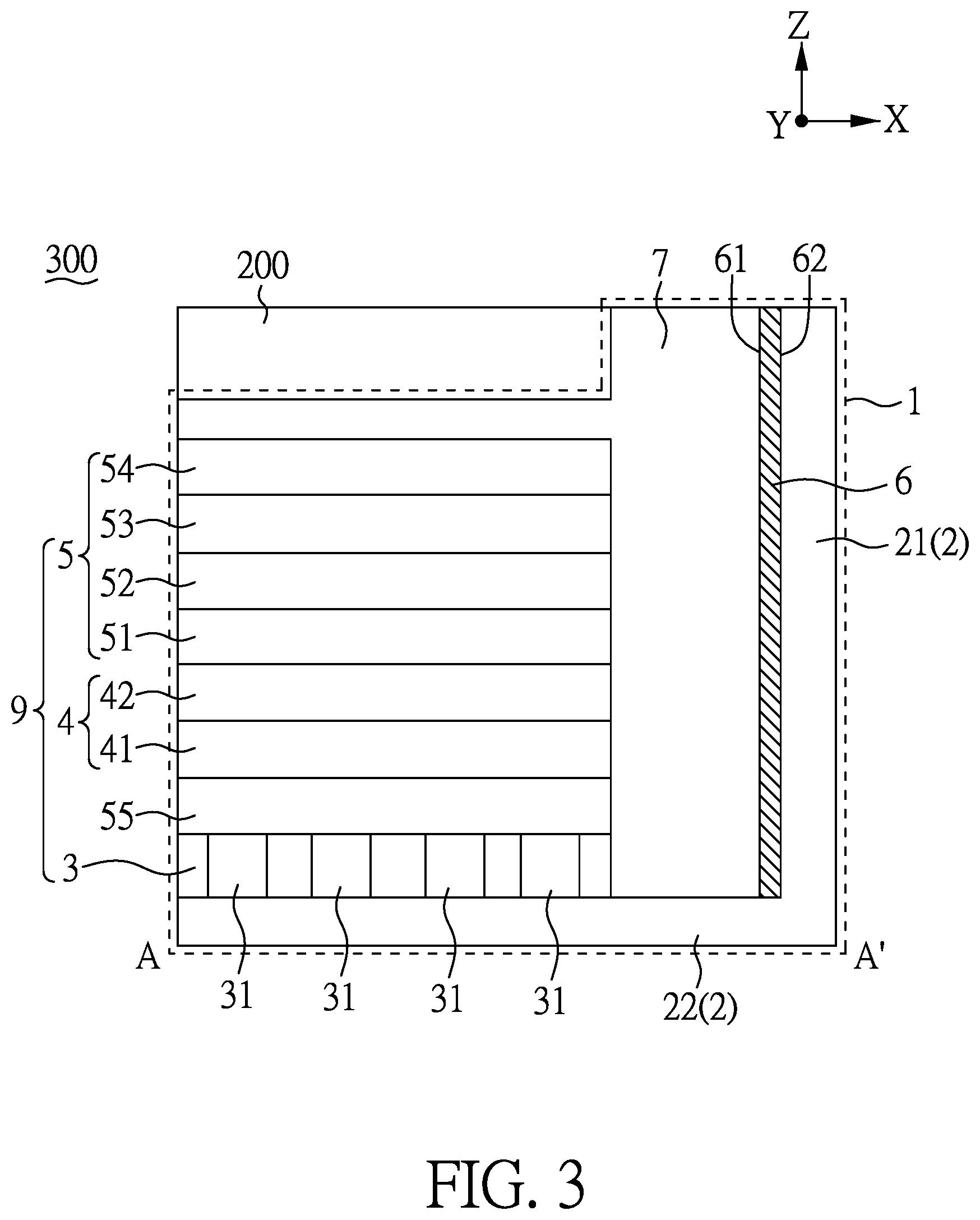 Patent US12147069 Figure 2 – Backlight module