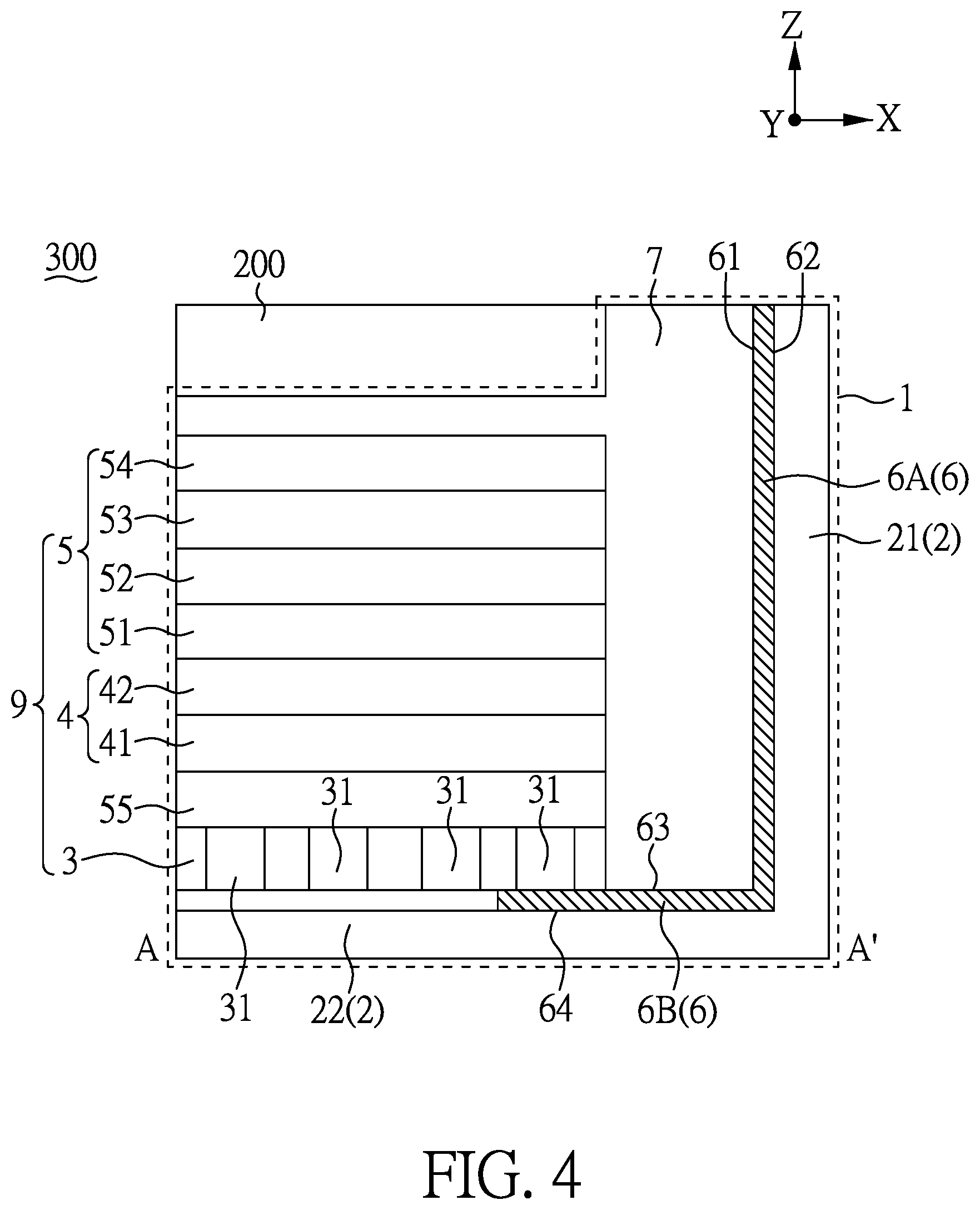 Patent US12147069 Figure 3 – Backlight module