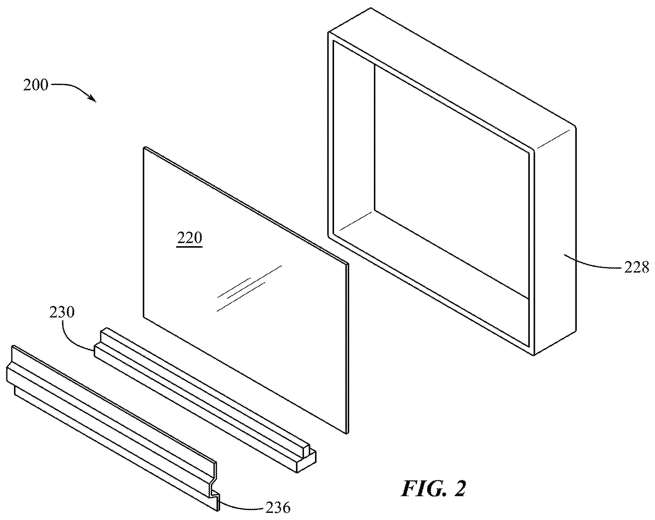 Patent US12147071 Figure 2 – Narrow border display