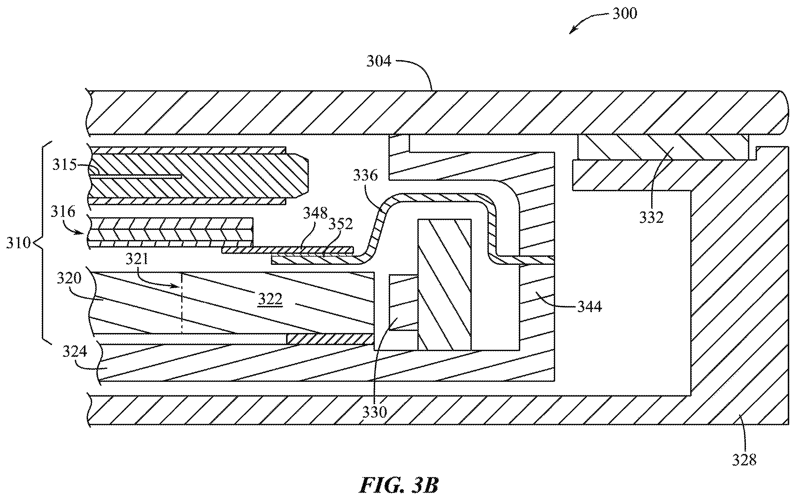 Patent US12147071 Figure 4 – Narrow border display