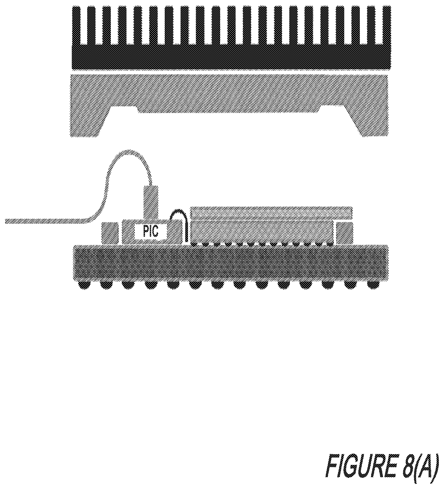 Patent US12147073 Figure 10 – Co-packaging photonic integrated circuits and application specific integrated circuits