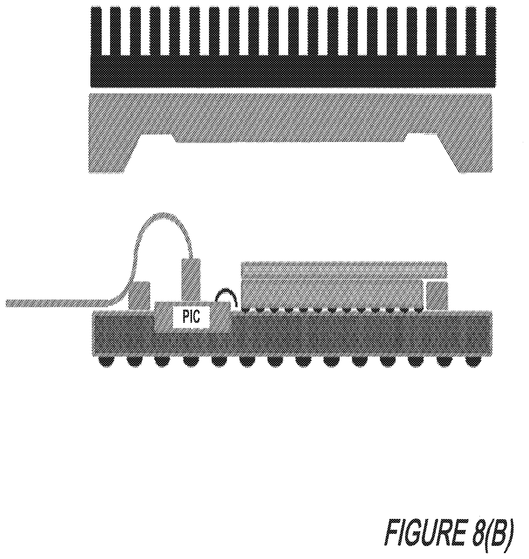 Patent US12147073 Figure 11 – Co-packaging photonic integrated circuits and application specific integrated circuits