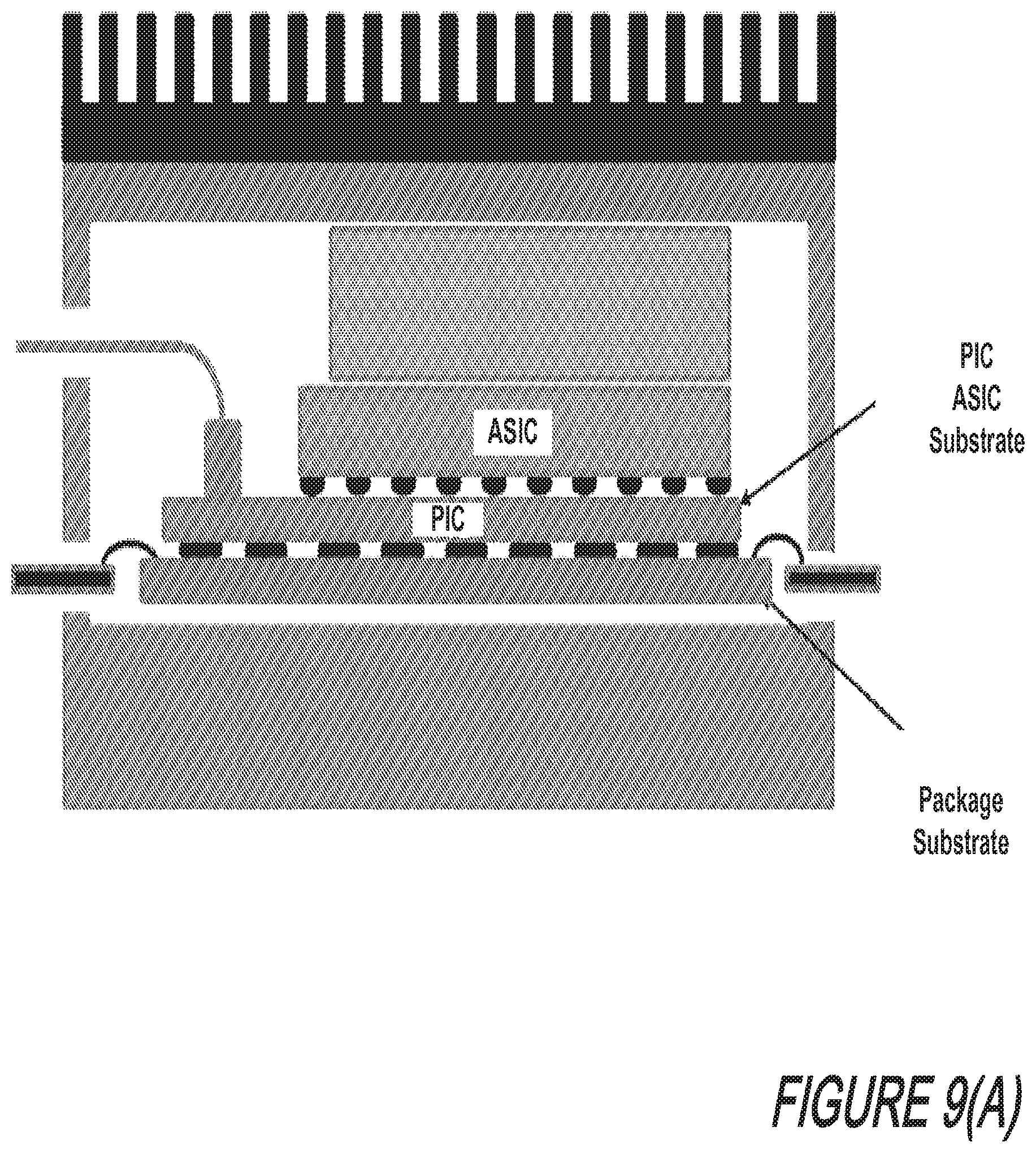 Patent US12147073 Figure 18 – Co-packaging photonic integrated circuits and application specific integrated circuits