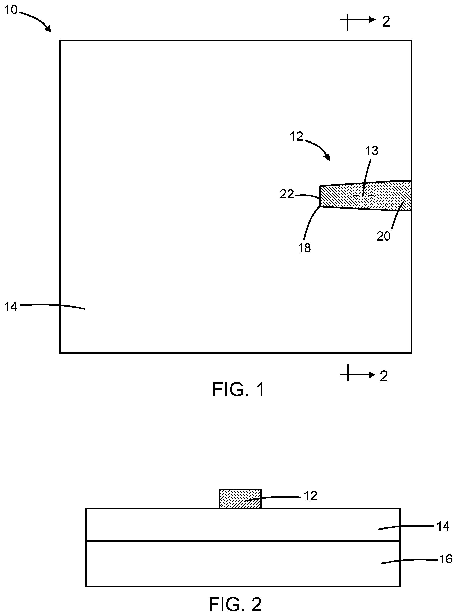 Patent US12147075 Figure 1 – Back-end-of-line edge couplers with a tapered grating