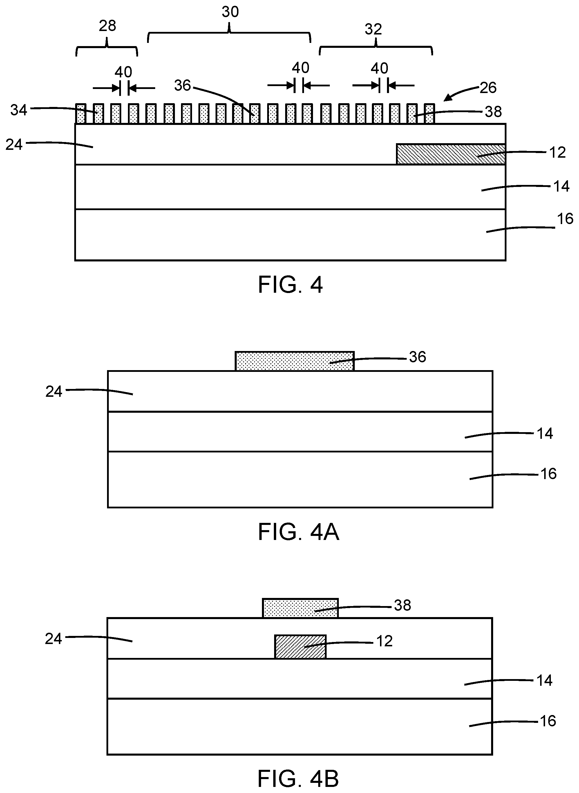Patent US12147075 Figure 3 – Back-end-of-line edge couplers with a tapered grating