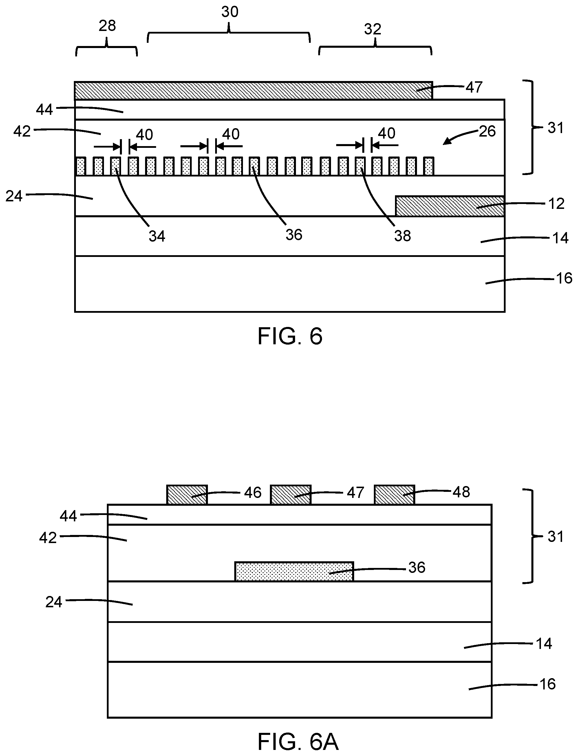 Patent US12147075 Figure 5 – Back-end-of-line edge couplers with a tapered grating