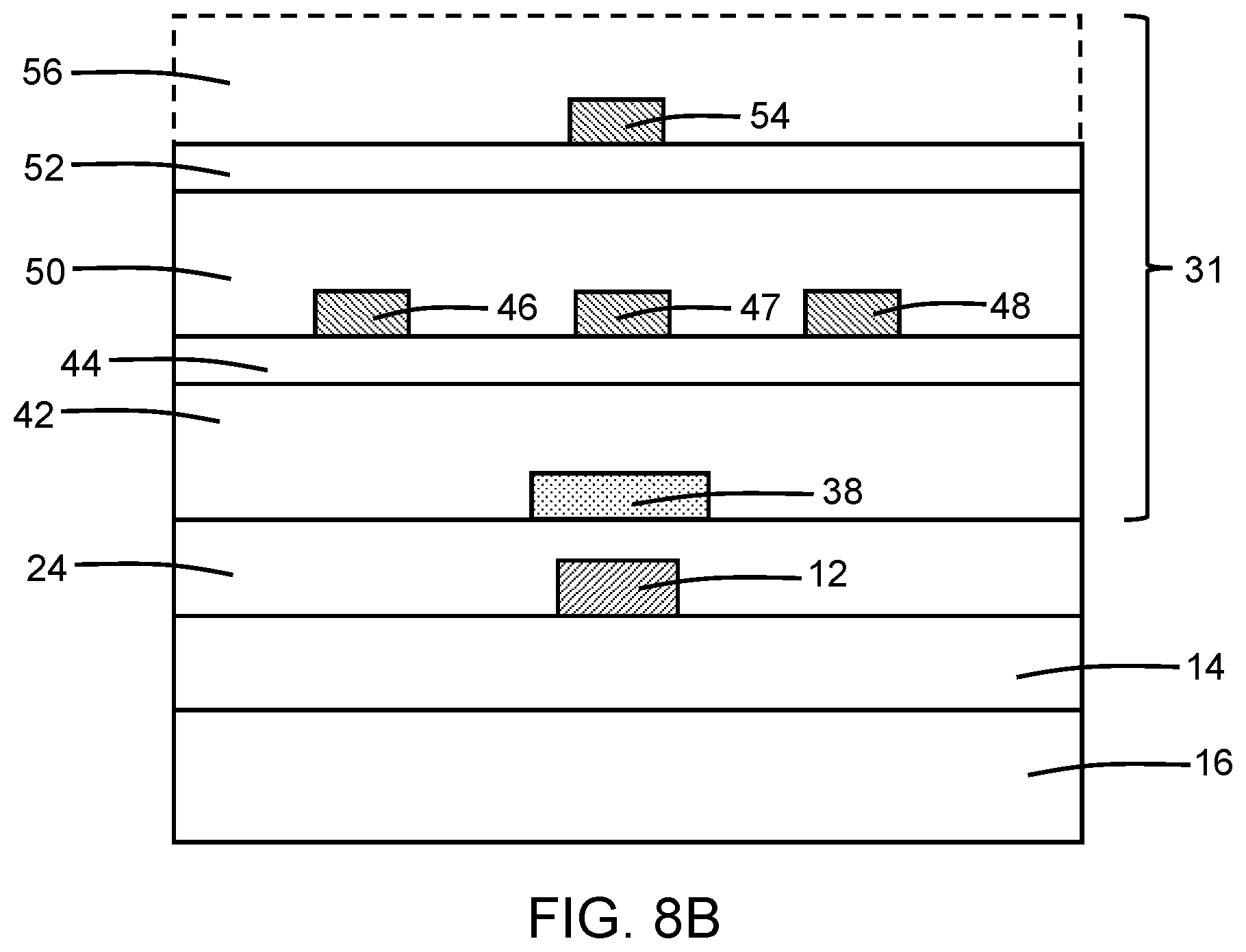 Patent US12147075 Figure 10 – Back-end-of-line edge couplers with a tapered grating