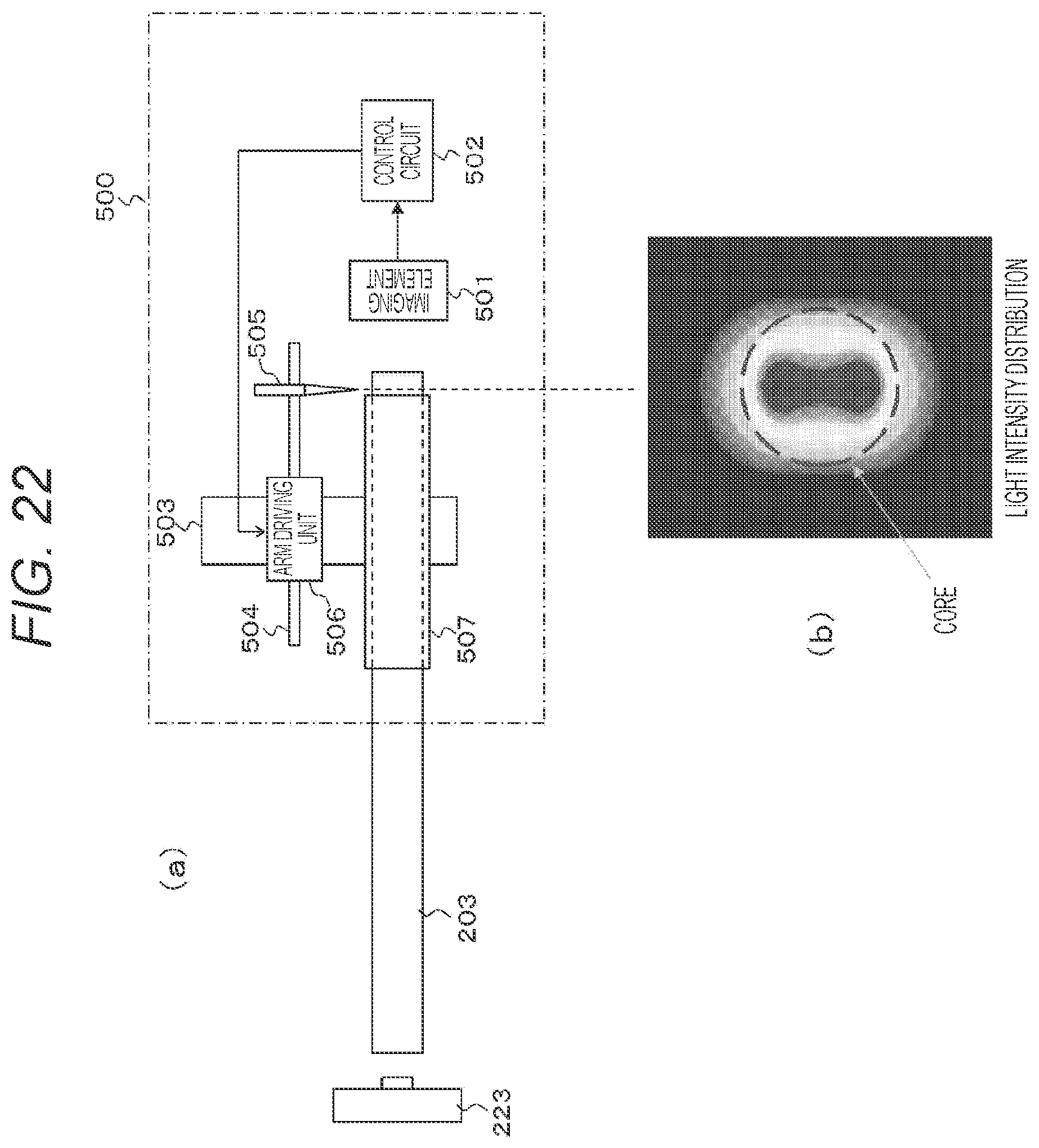 Patent US12147077 Figure 19 – Optical module, adjustment device, and adjustment method