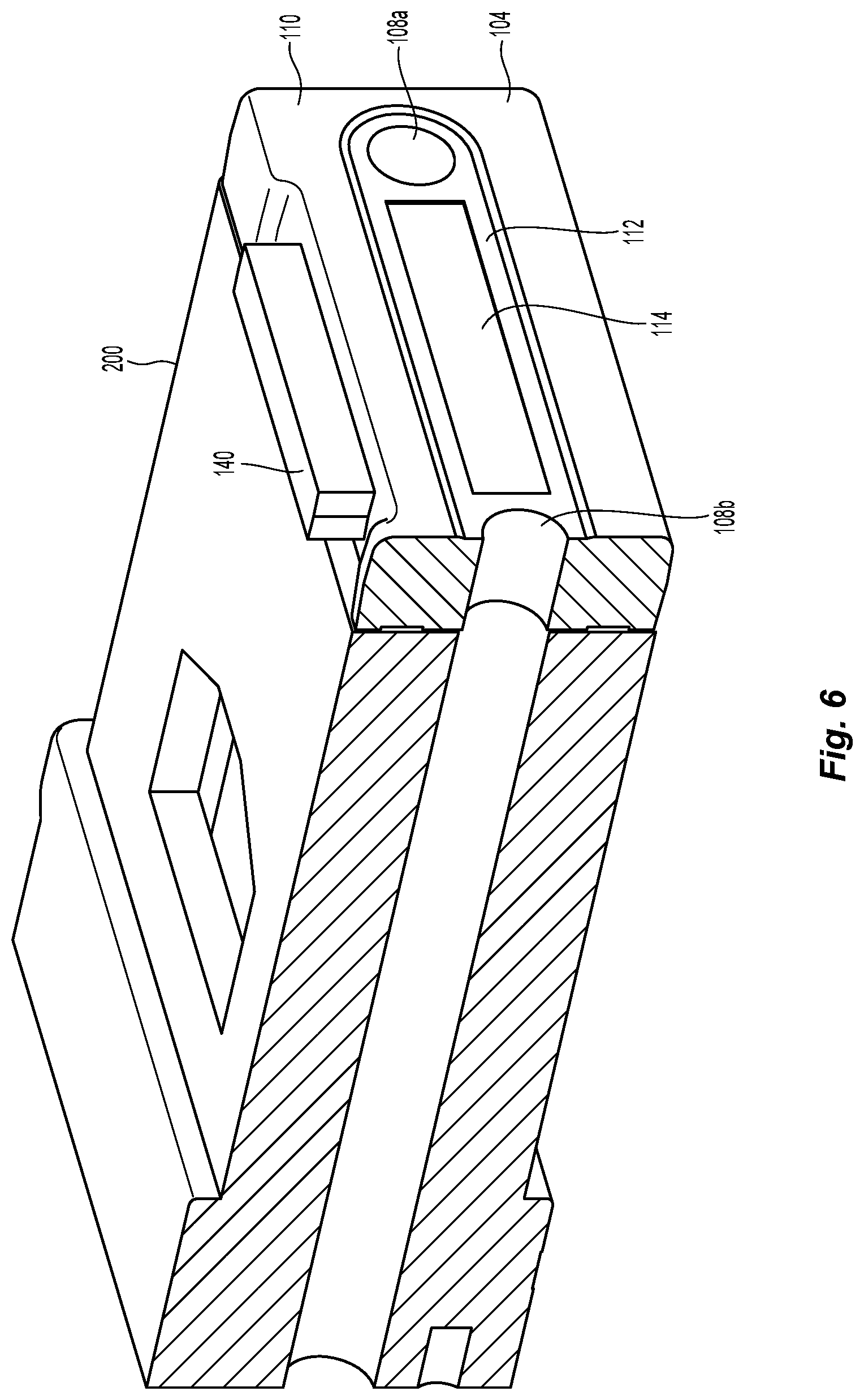 Patent US12147079 Figure 6 – Lens plate for ferrules