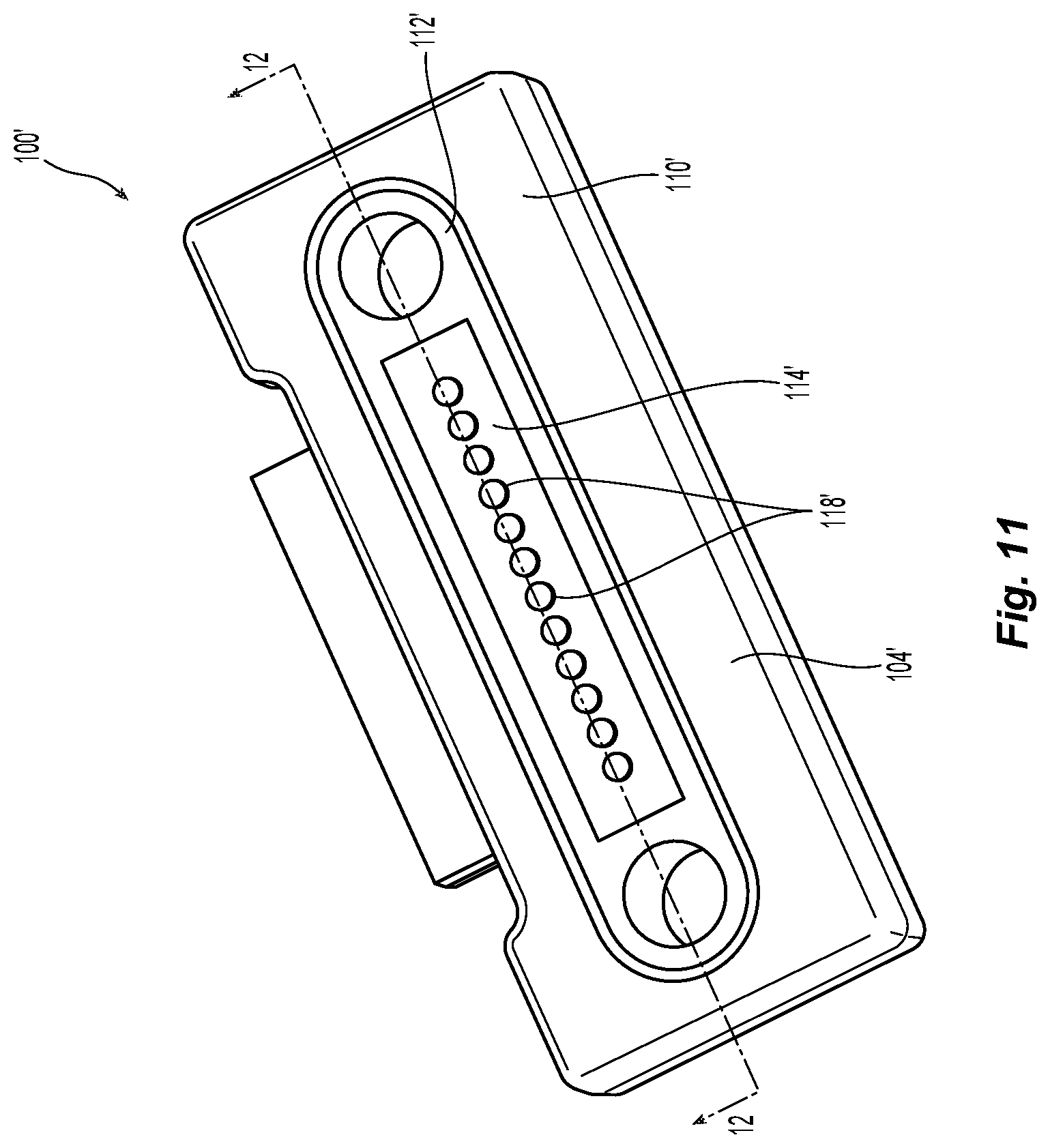 Patent US12147079 Figure 11 – Lens plate for ferrules