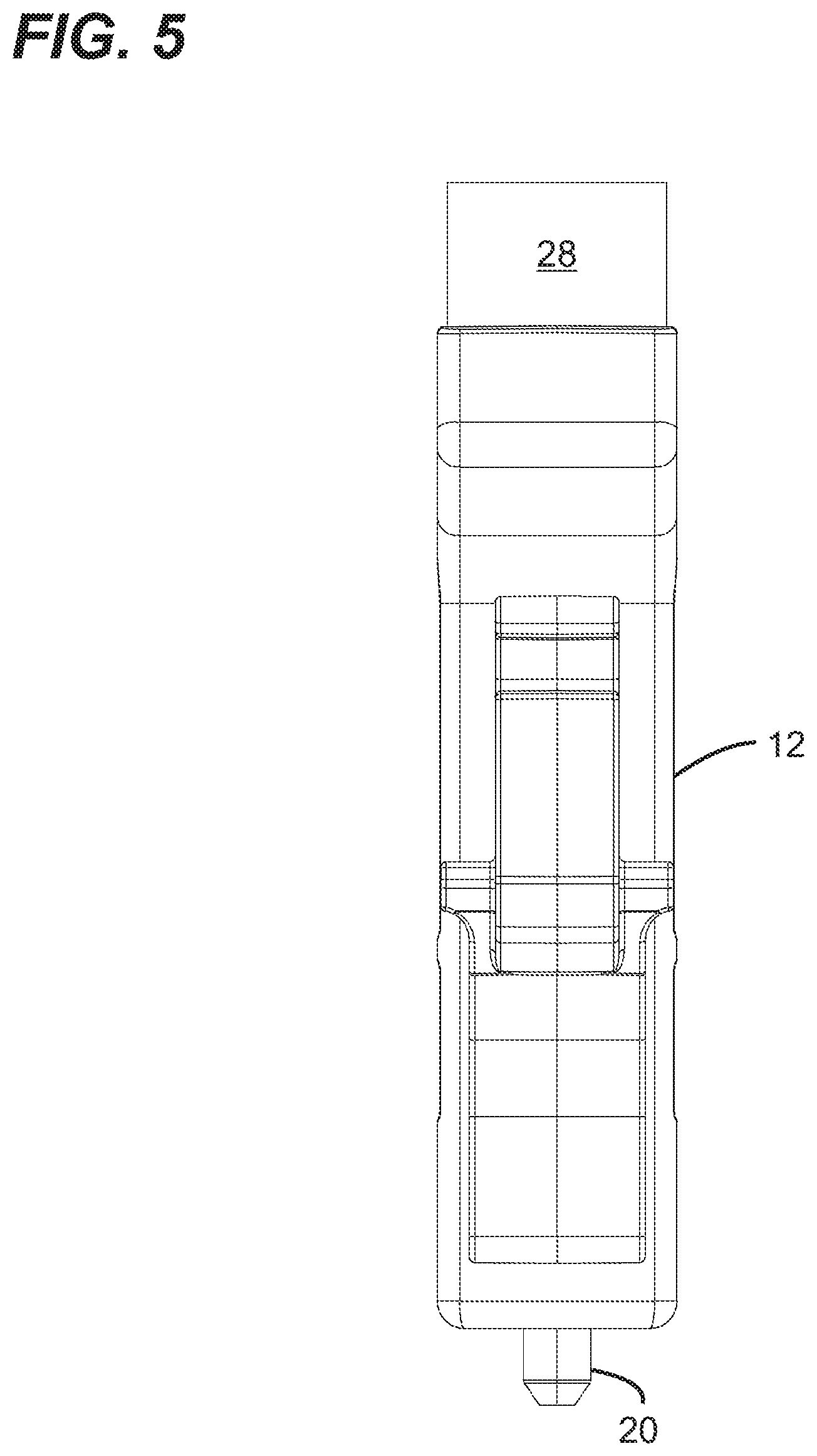 Patent US12147080 Figure 7 – Fiber optic connector with rear cap